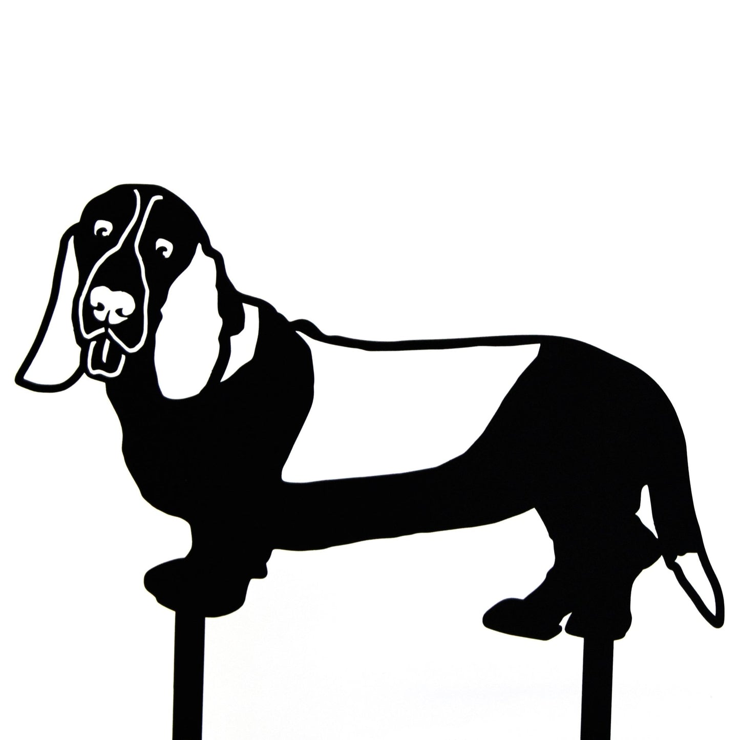 Basset Hound Metal Art – Handcrafted Dog Décor - My Metal Rescue - Shopify Collective - Northern Forge, LLC