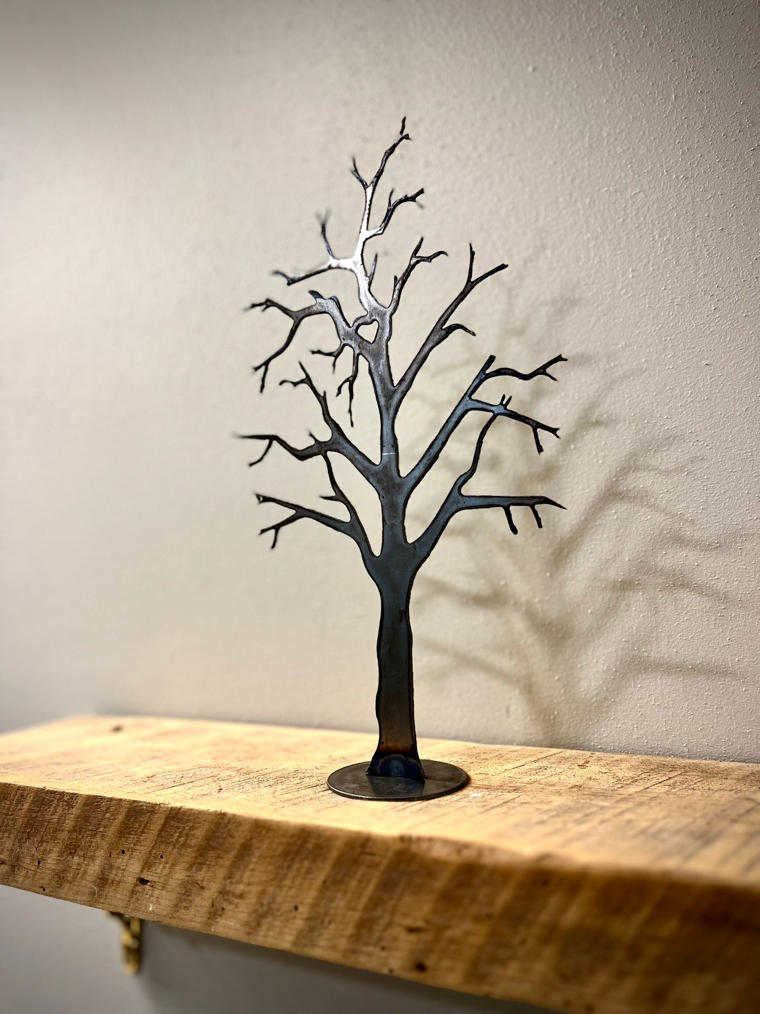 Dead Tree - Mantel - creepy tree decor - dead tree mantel - Northern Forge, LLC