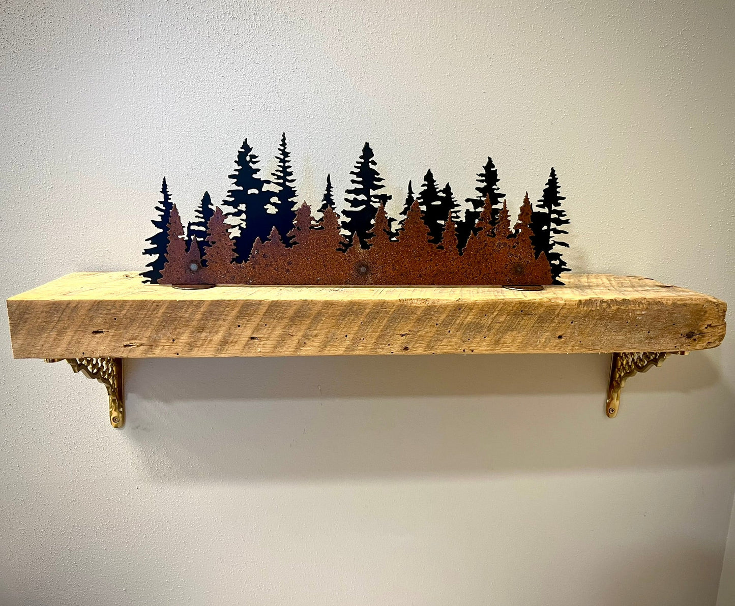 Layered Steel Pine Forest - home - home decor - Northern Forge, LLC