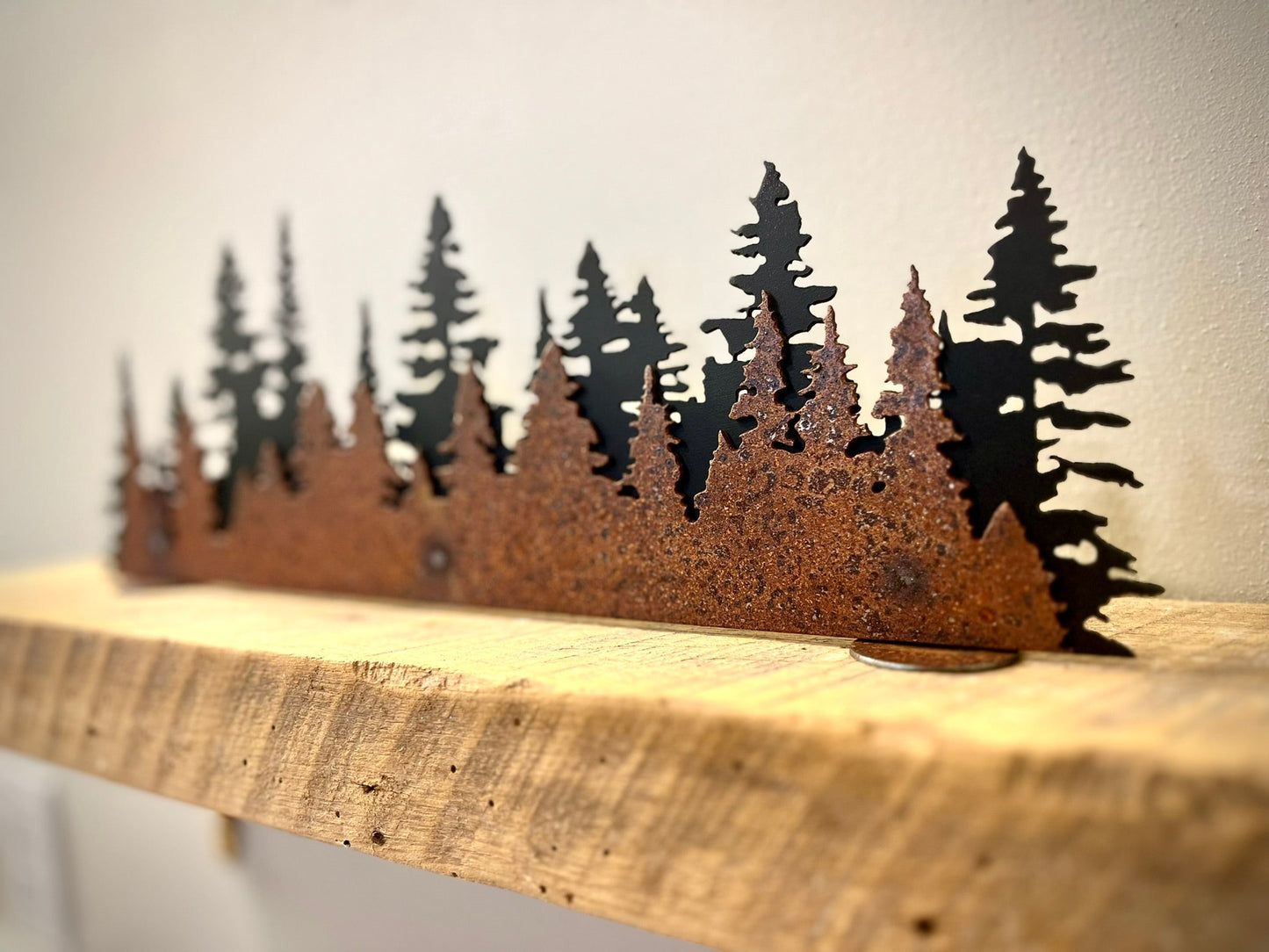 Layered Steel Pine Forest - home - home decor - Northern Forge, LLC
