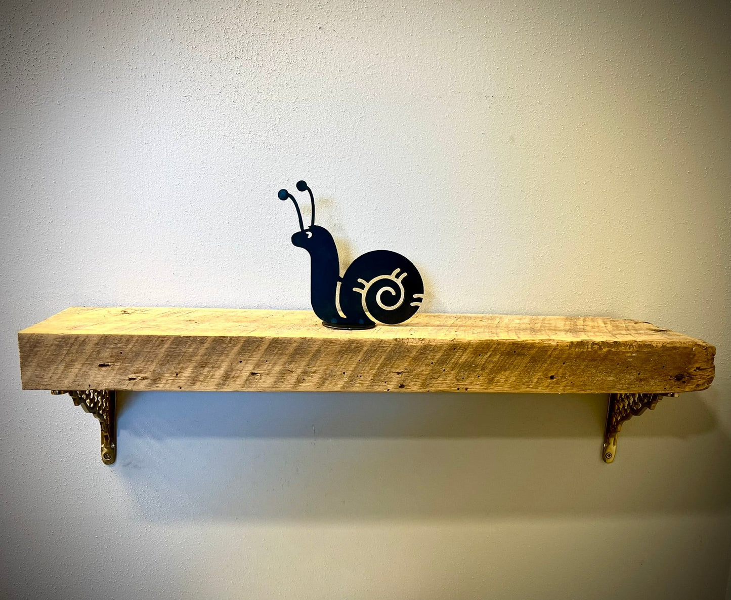 Metal Snail - Mantel - home - home decor - Northern Forge, LLC