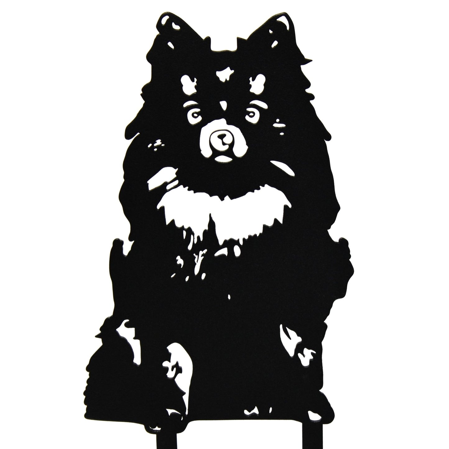 Pomeranian Metal Art – Handcrafted Dog Décor - My Metal Rescue - Shopify Collective - Northern Forge, LLC