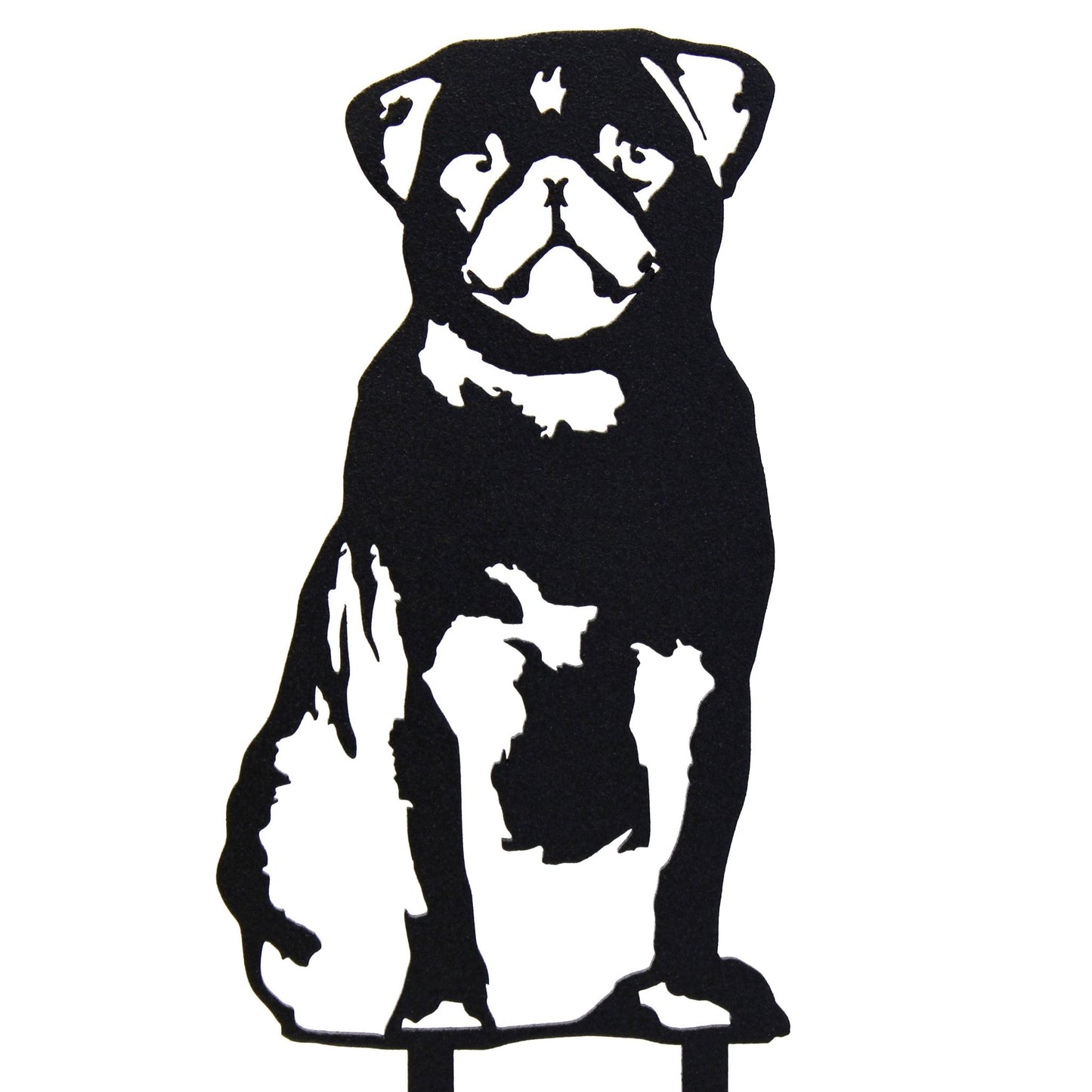 Pug Metal Art – Handcrafted Dog Décor - My Metal Rescue - Shopify Collective - Northern Forge, LLC