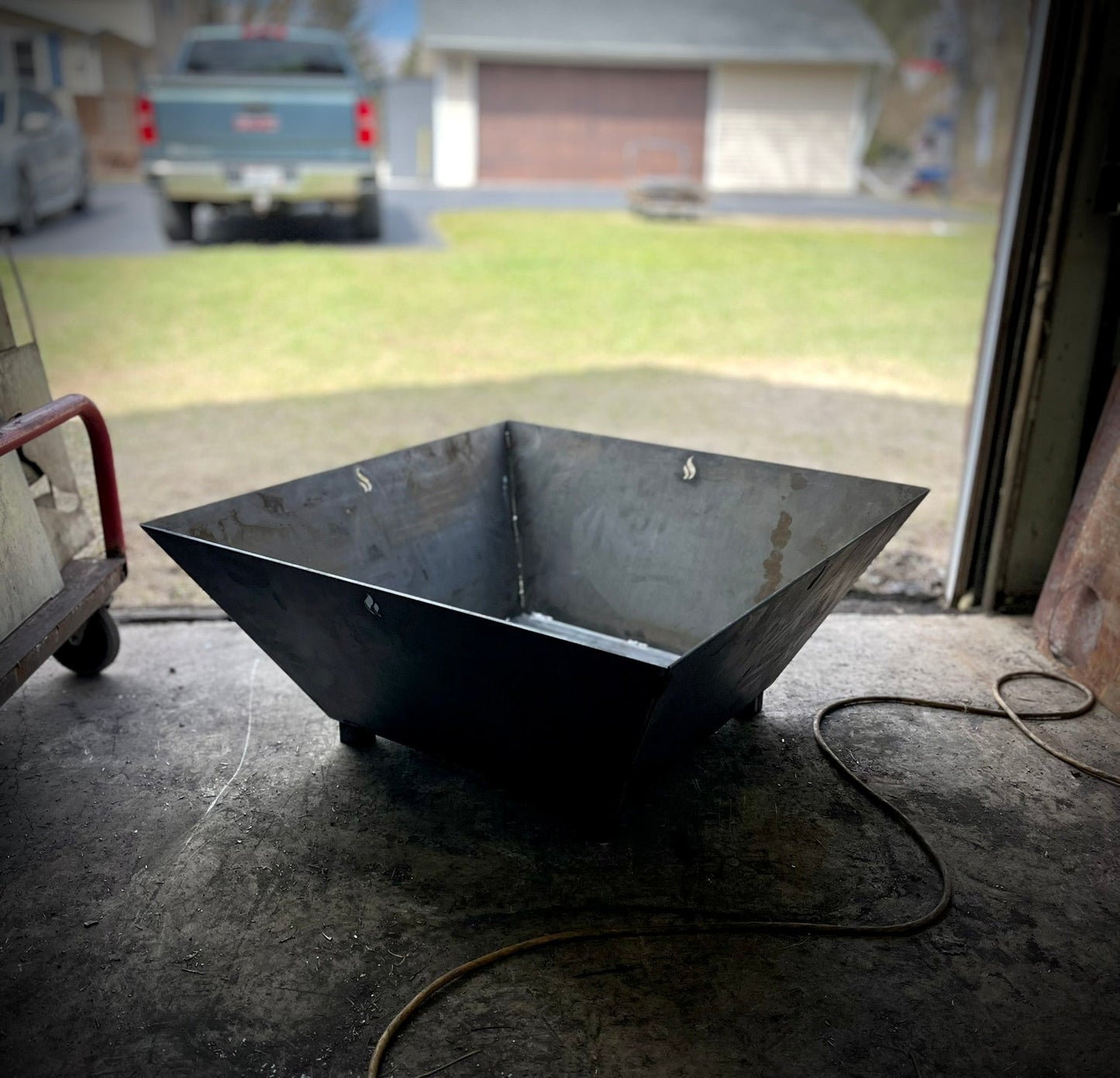 Weld - It - Yourself - "The Fortress" Industrial Steel Outdoor Fire Pit Kit - Multiple Sizes - diy firepit - fire pit - Northern Forge, LLC