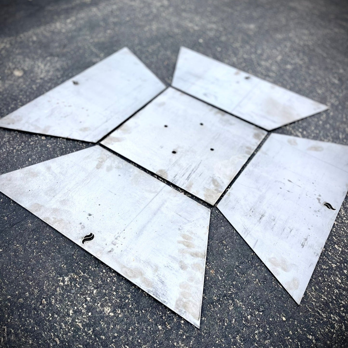 Weld - It - Yourself - "The Fortress" Industrial Steel Outdoor Fire Pit Kit - Multiple Sizes - diy firepit - fire pit - Northern Forge, LLC