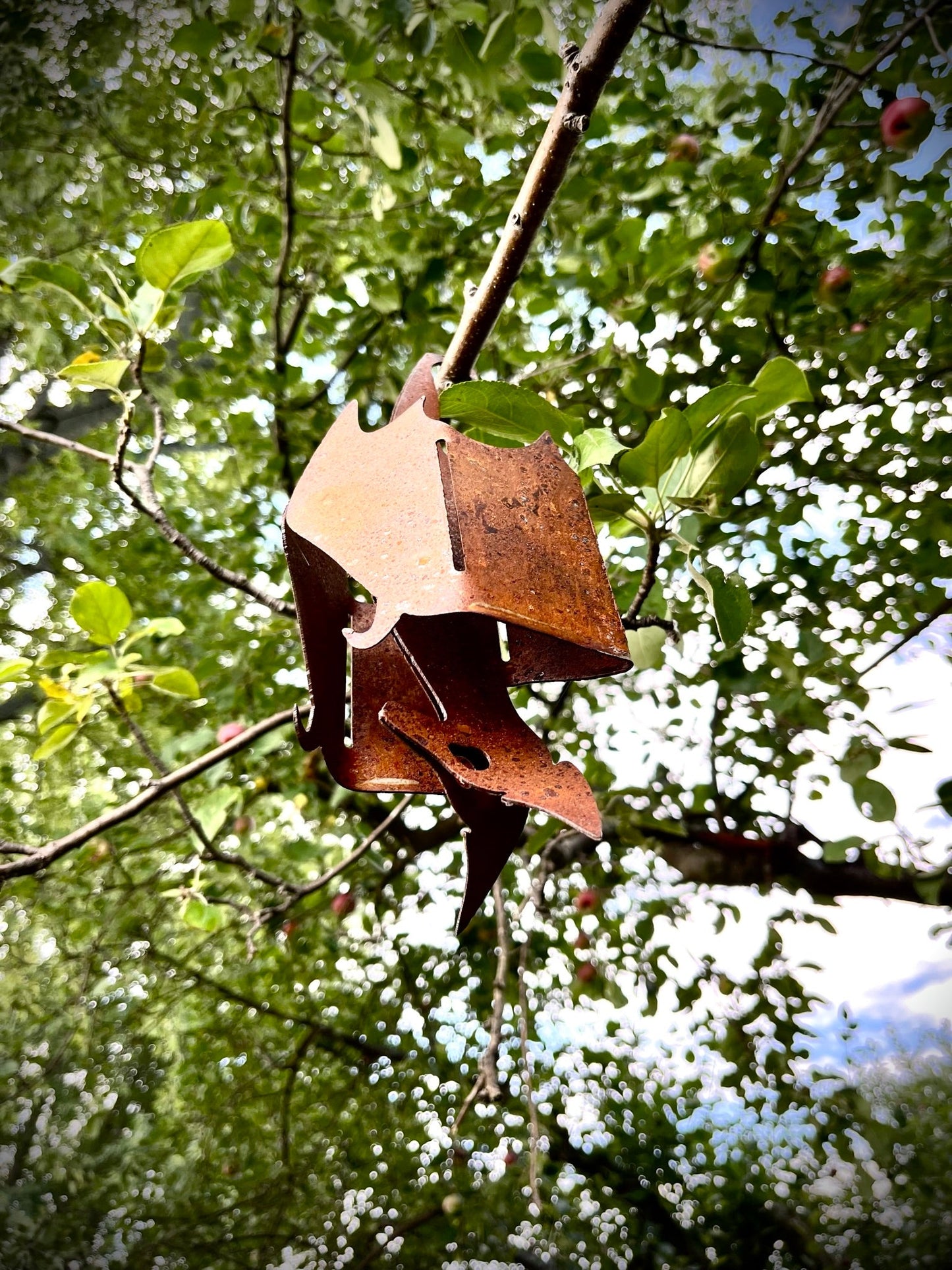 Hanging Bat | 2 Finishes | 12 in. - halloween bat - halloween decor - Northern Forge, LLC