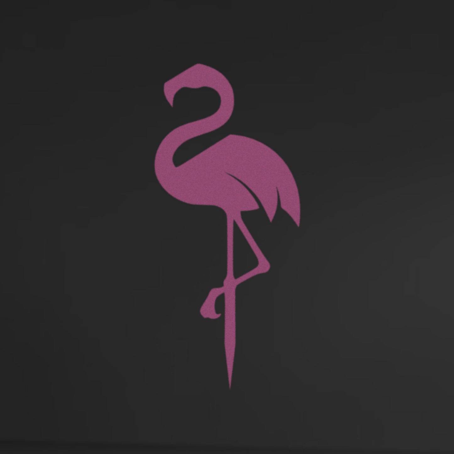 Steel Flamingo Lawn Ornament - flamingo yard stake - garden - Northern Forge, LLC