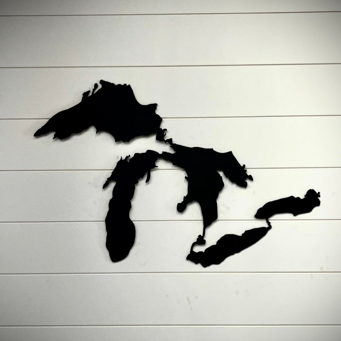 Steel Great Lakes Wall Art - fish - fishing - Northern Forge, LLC