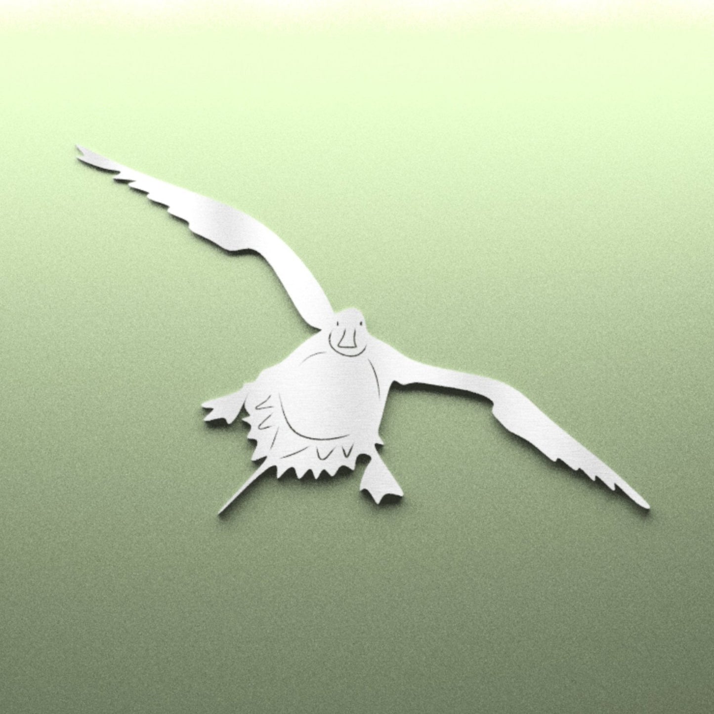 Steel Landing Pintail Duck - duck decals - duck hunting sign - Northern Forge, LLC