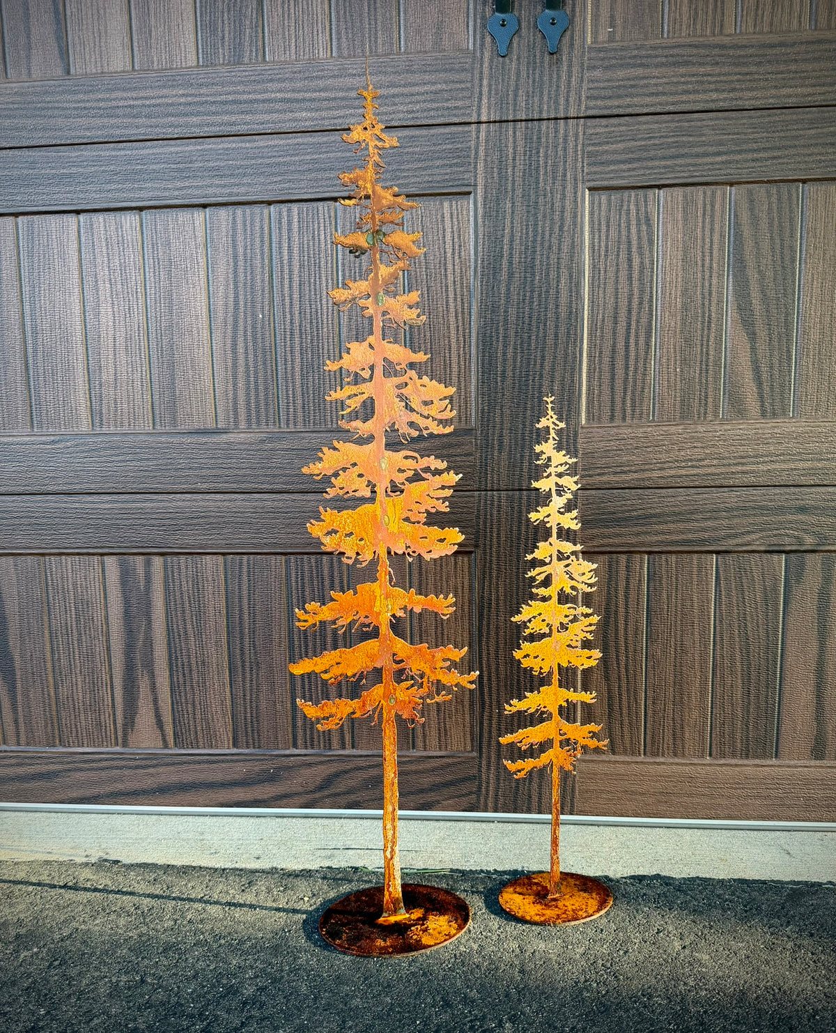 XL Steel Fir Tree - Free-standing
