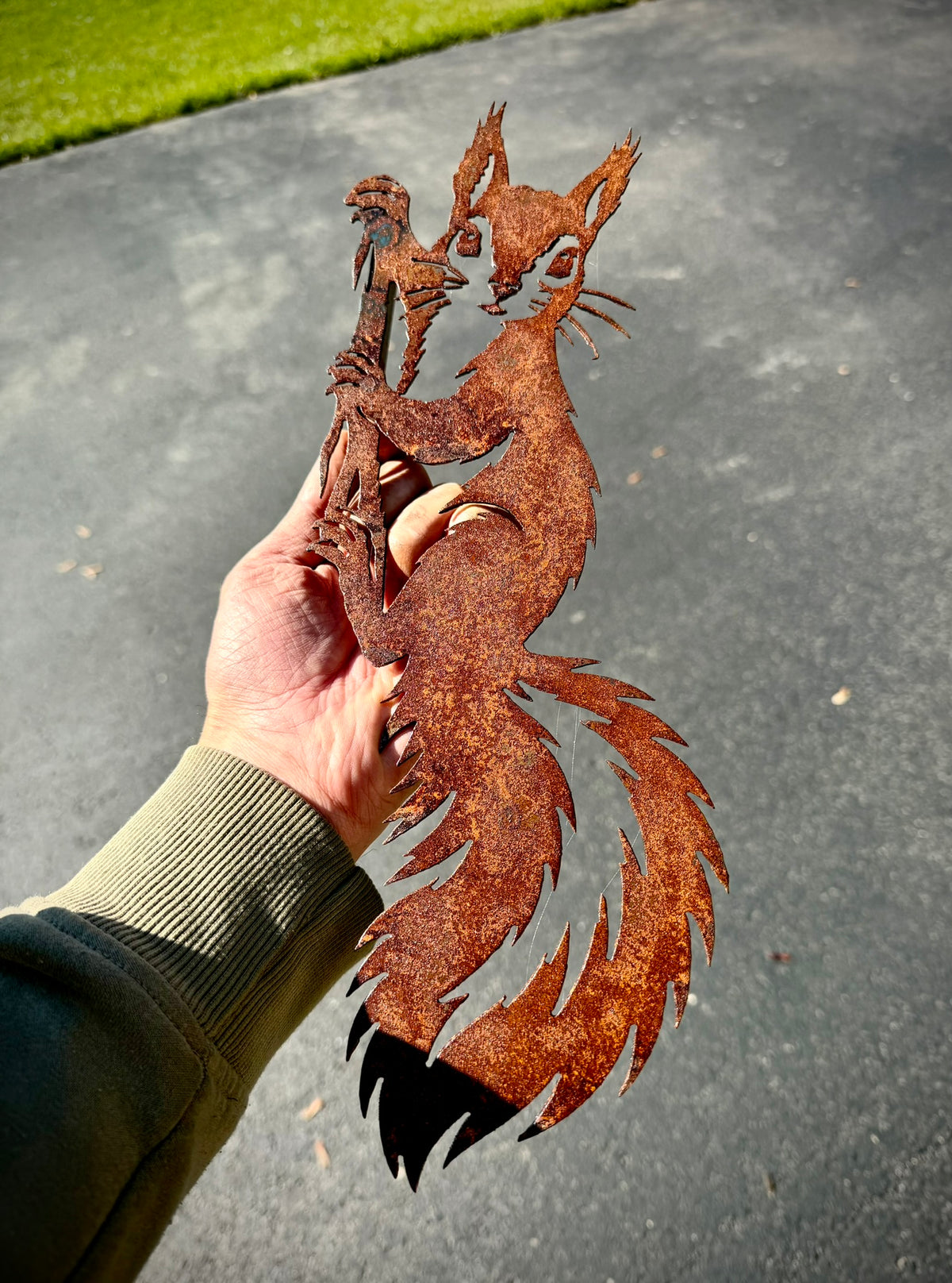 Red Squirrel Tree Climber - Steel