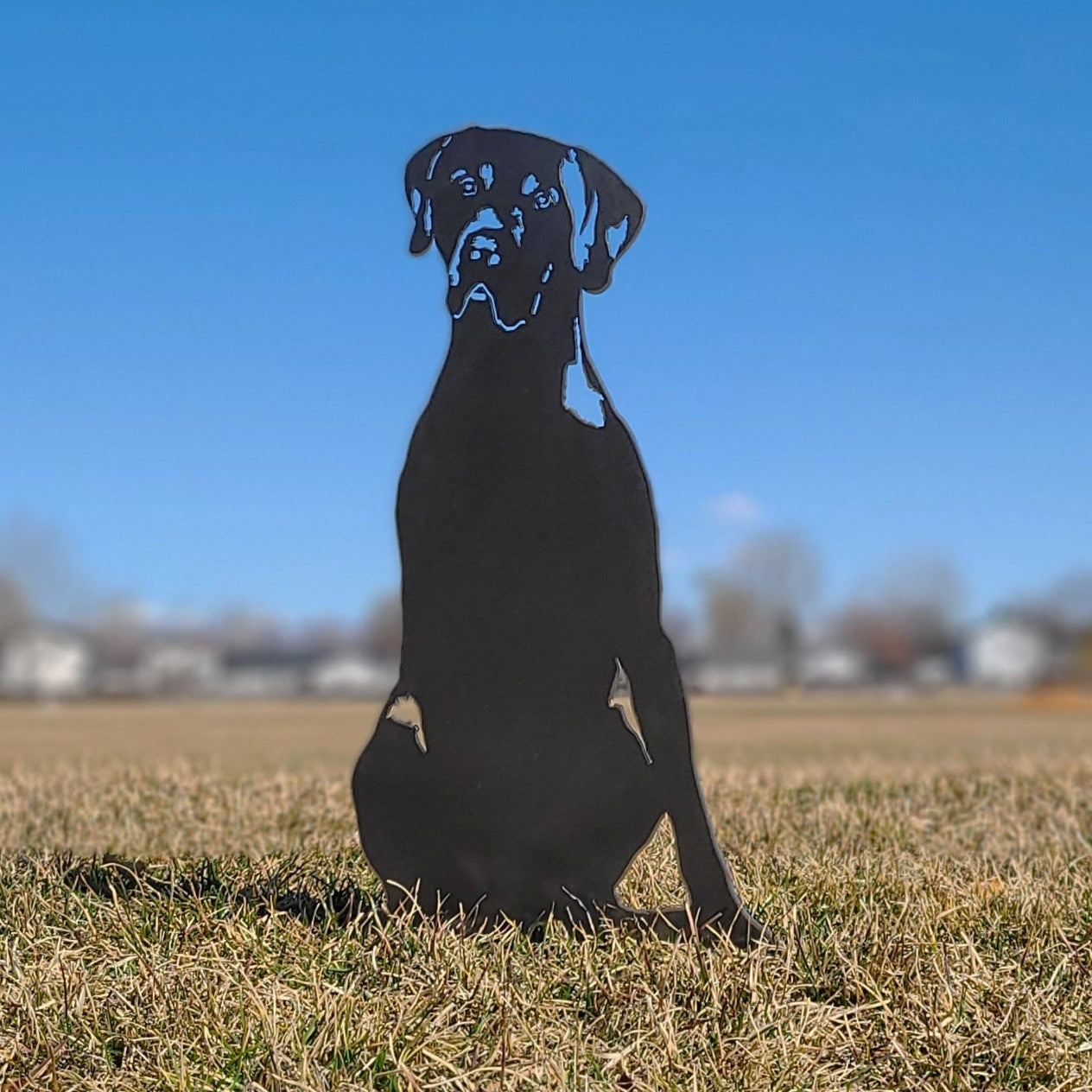 Weimaraner Metal Art – Handcrafted Dog Décor