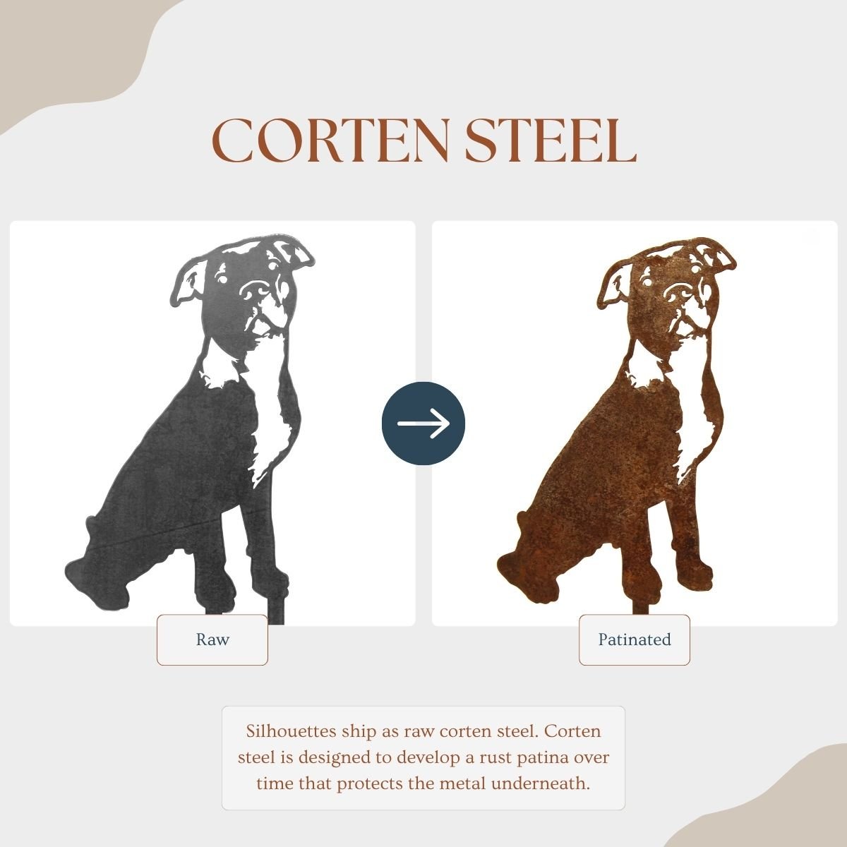 American Pit Bull Terrier - My Metal Rescue - Shopify Collective - Northern Forge, LLC