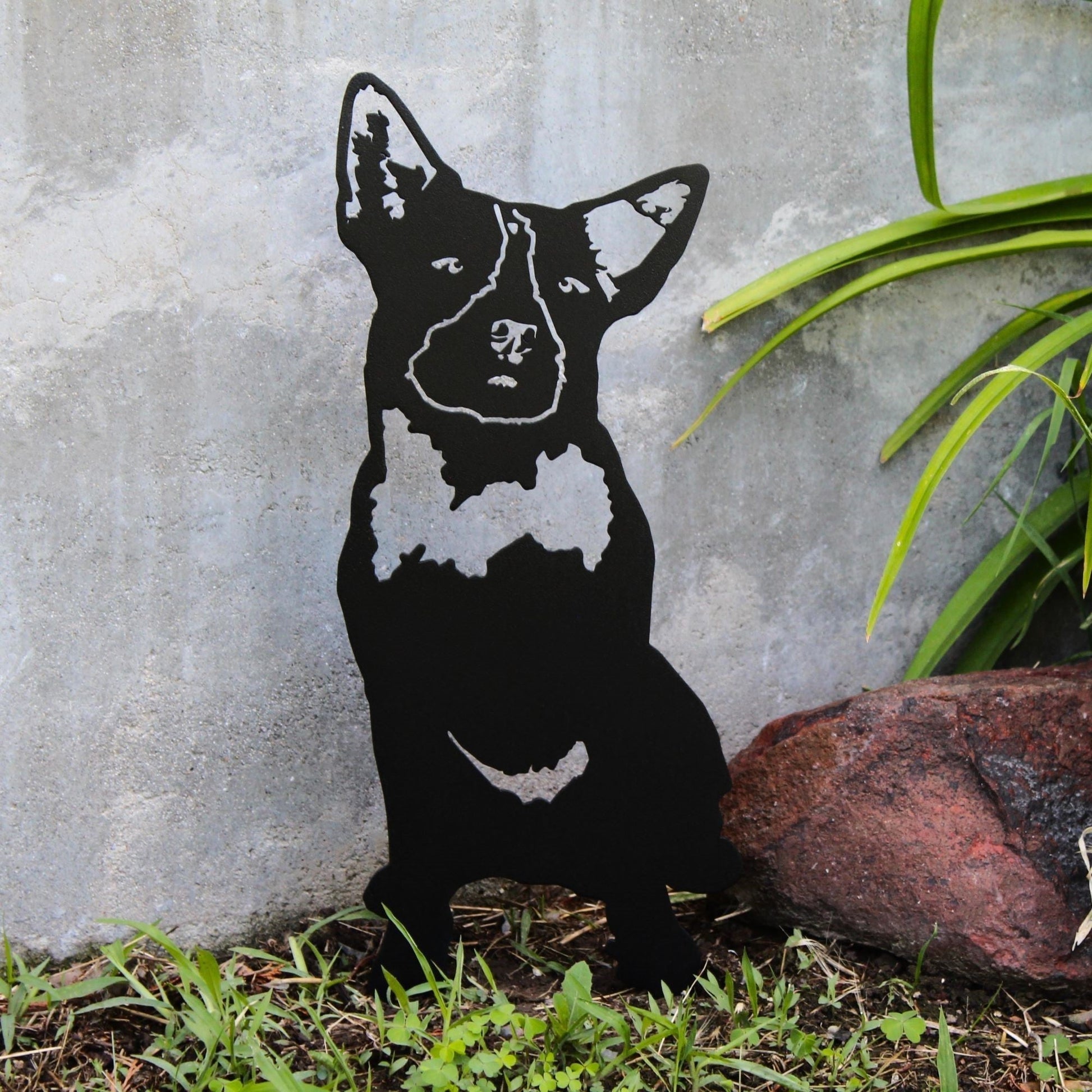 Australian Cattle Dog Metal Art – Handcrafted Dog Décor - My Metal Rescue - Shopify Collective - Northern Forge, LLC