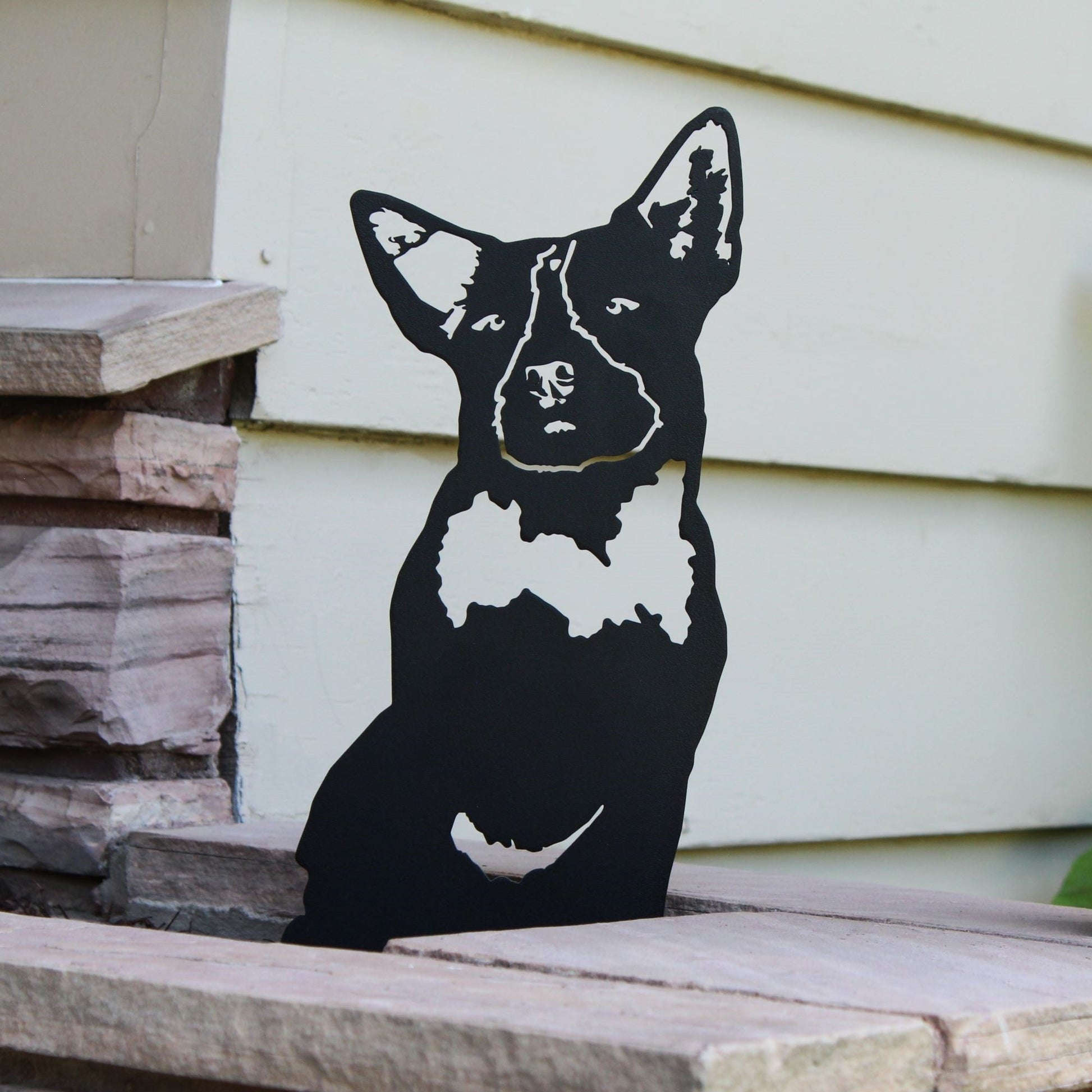 Australian Cattle Dog Metal Art – Handcrafted Dog Décor - My Metal Rescue - Shopify Collective - Northern Forge, LLC