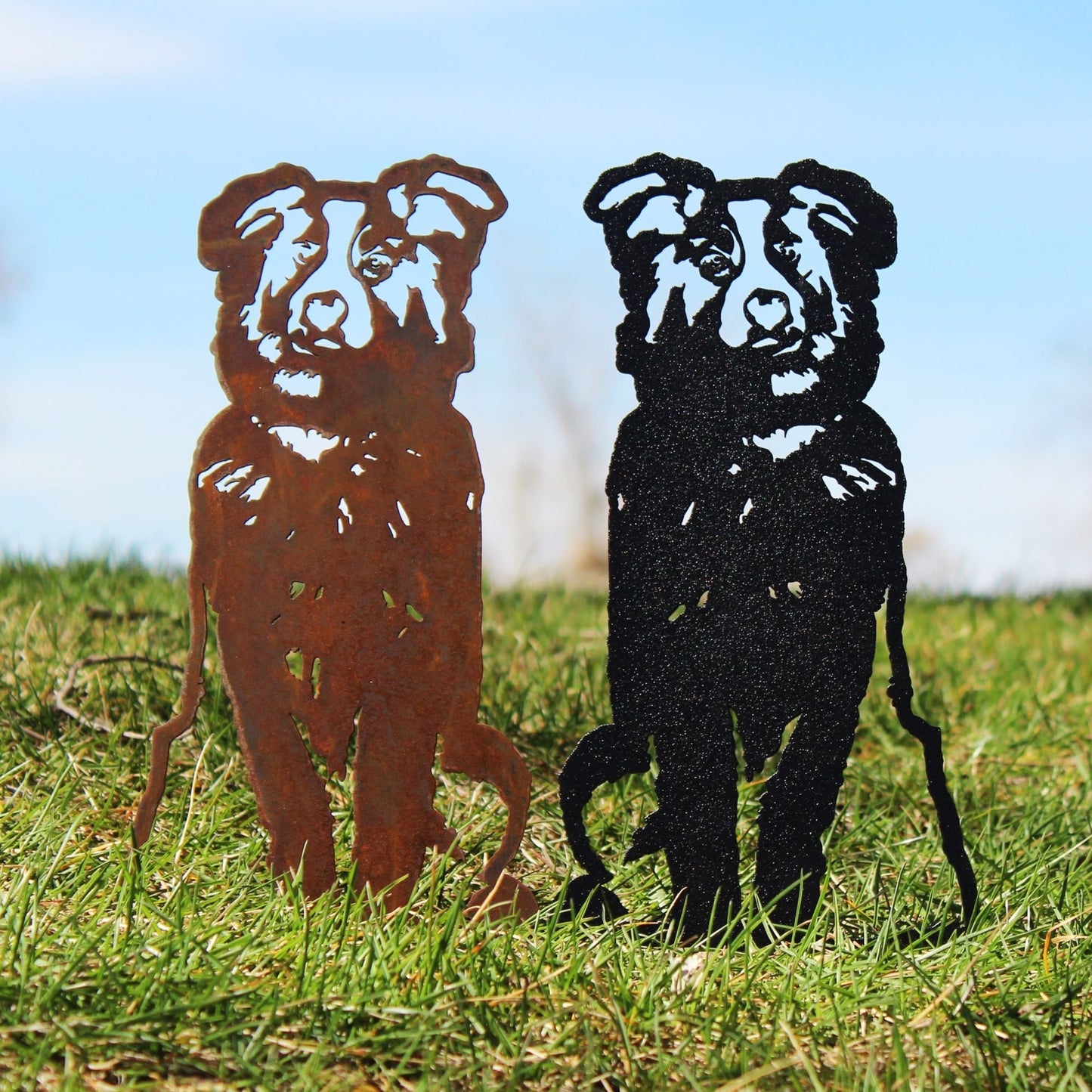 Australian Shepherd Metal Art – Handcrafted Dog Décor - My Metal Rescue - Shopify Collective - Northern Forge, LLC