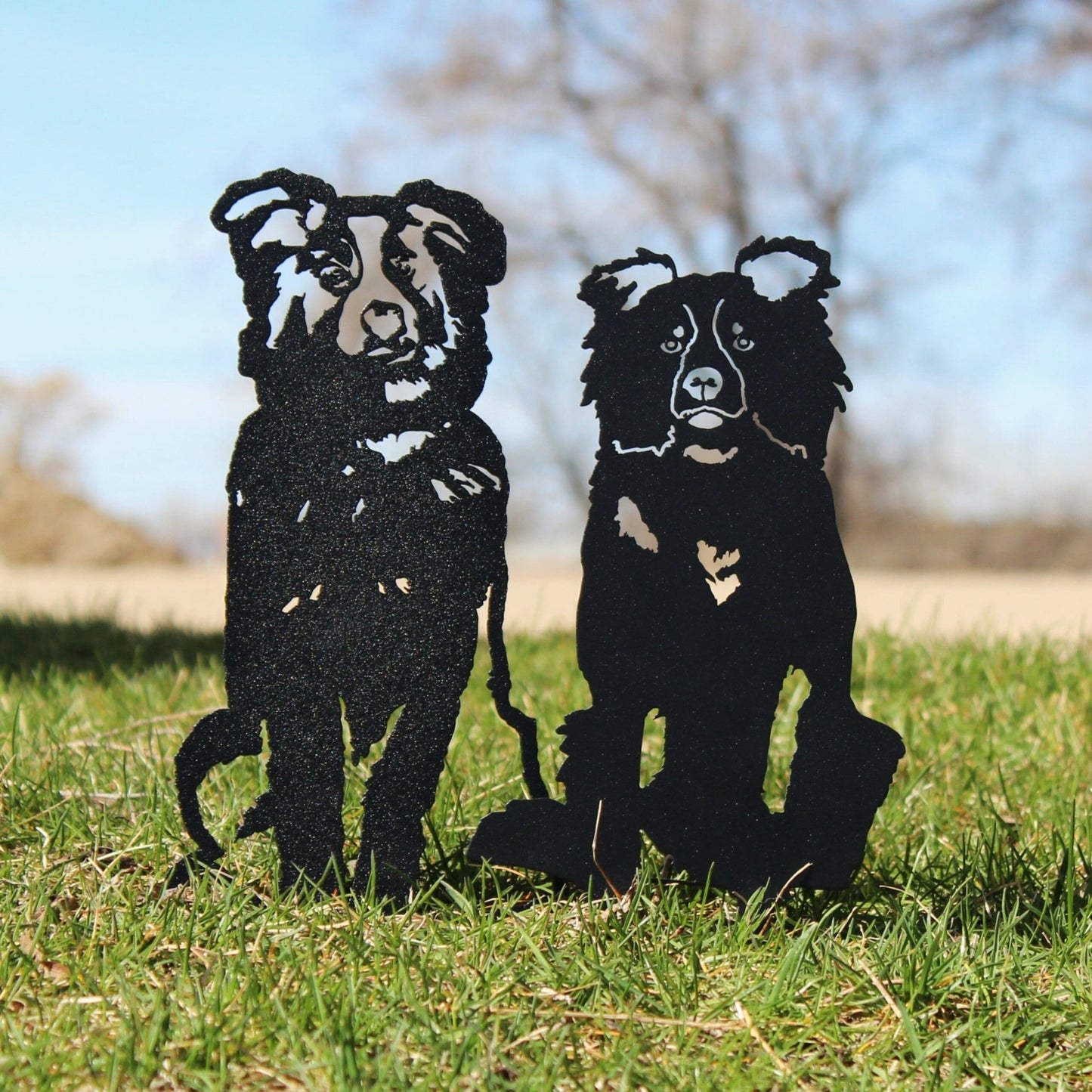 Australian Shepherd Metal Art – Handcrafted Dog Décor - My Metal Rescue - Shopify Collective - Northern Forge, LLC