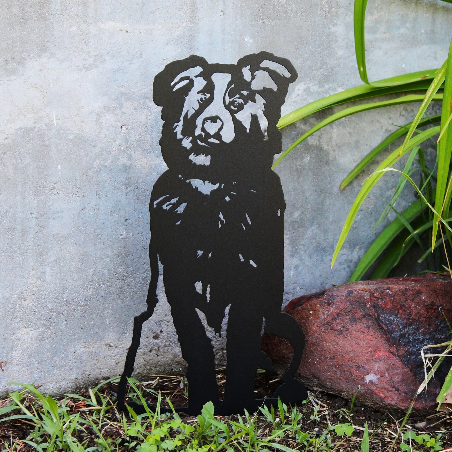 Australian Shepherd Metal Art – Handcrafted Dog Décor - My Metal Rescue - Shopify Collective - Northern Forge, LLC