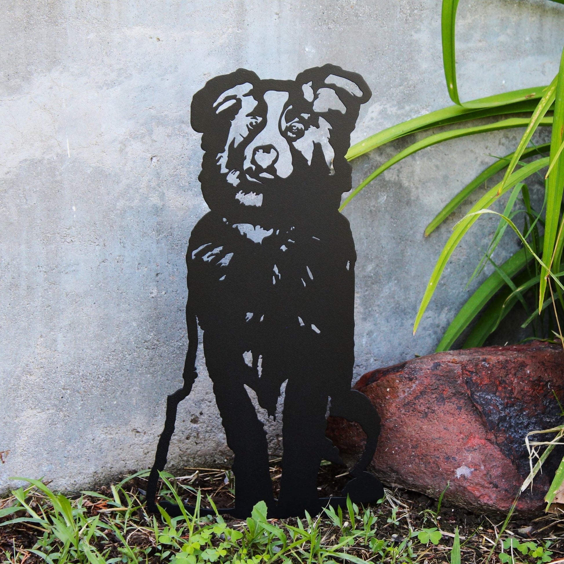 Australian Shepherd Metal Art – Handcrafted Dog Décor - My Metal Rescue - Shopify Collective - Northern Forge, LLC