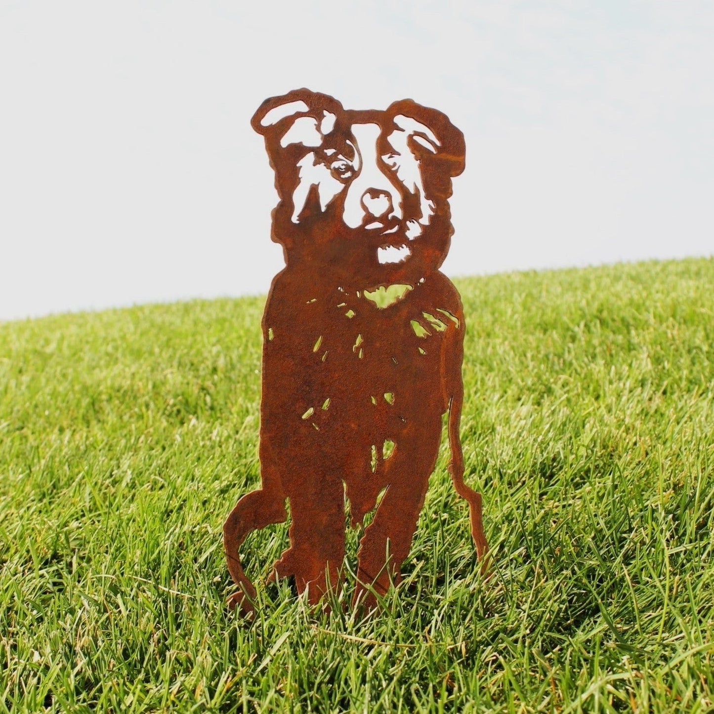 Australian Shepherd Metal Art – Handcrafted Dog Décor - My Metal Rescue - Shopify Collective - Northern Forge, LLC