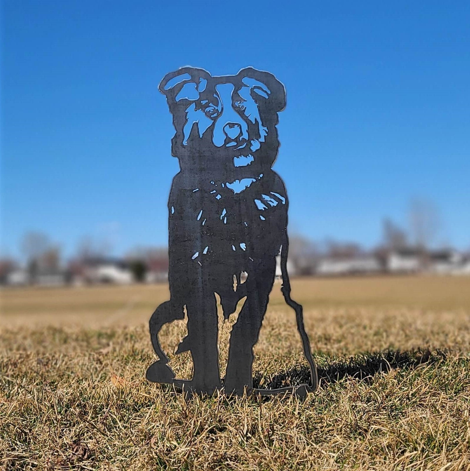 Australian Shepherd Metal Art – Handcrafted Dog Décor - My Metal Rescue - Shopify Collective - Northern Forge, LLC