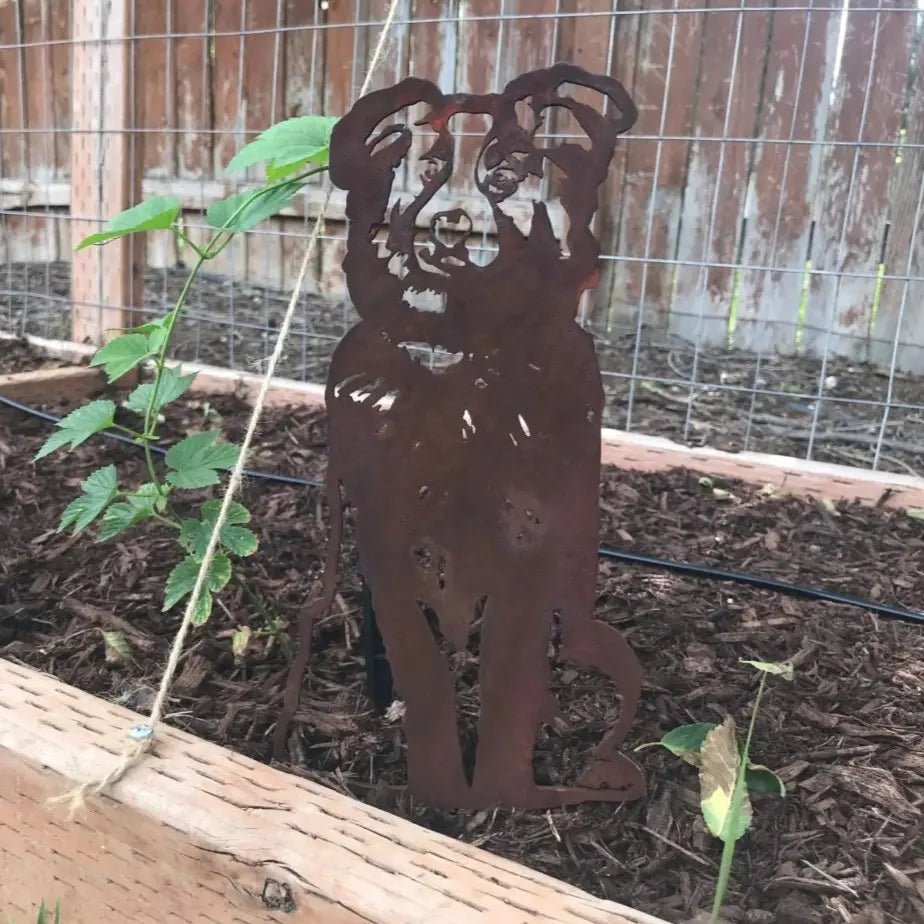 Australian Shepherd Metal Art – Handcrafted Dog Décor - My Metal Rescue - Shopify Collective - Northern Forge, LLC