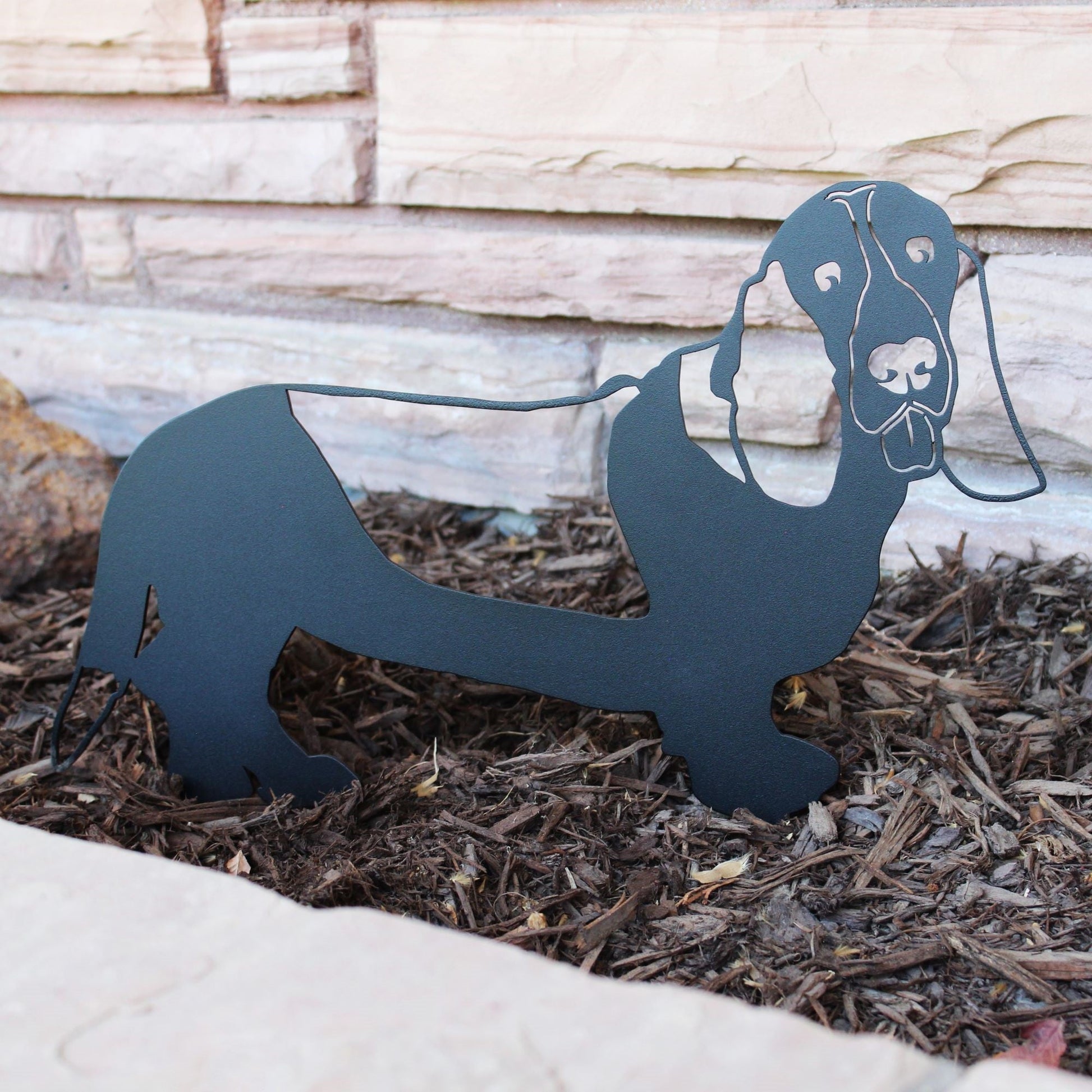 Basset Hound Metal Art – Handcrafted Dog Décor - My Metal Rescue - Shopify Collective - Northern Forge, LLC