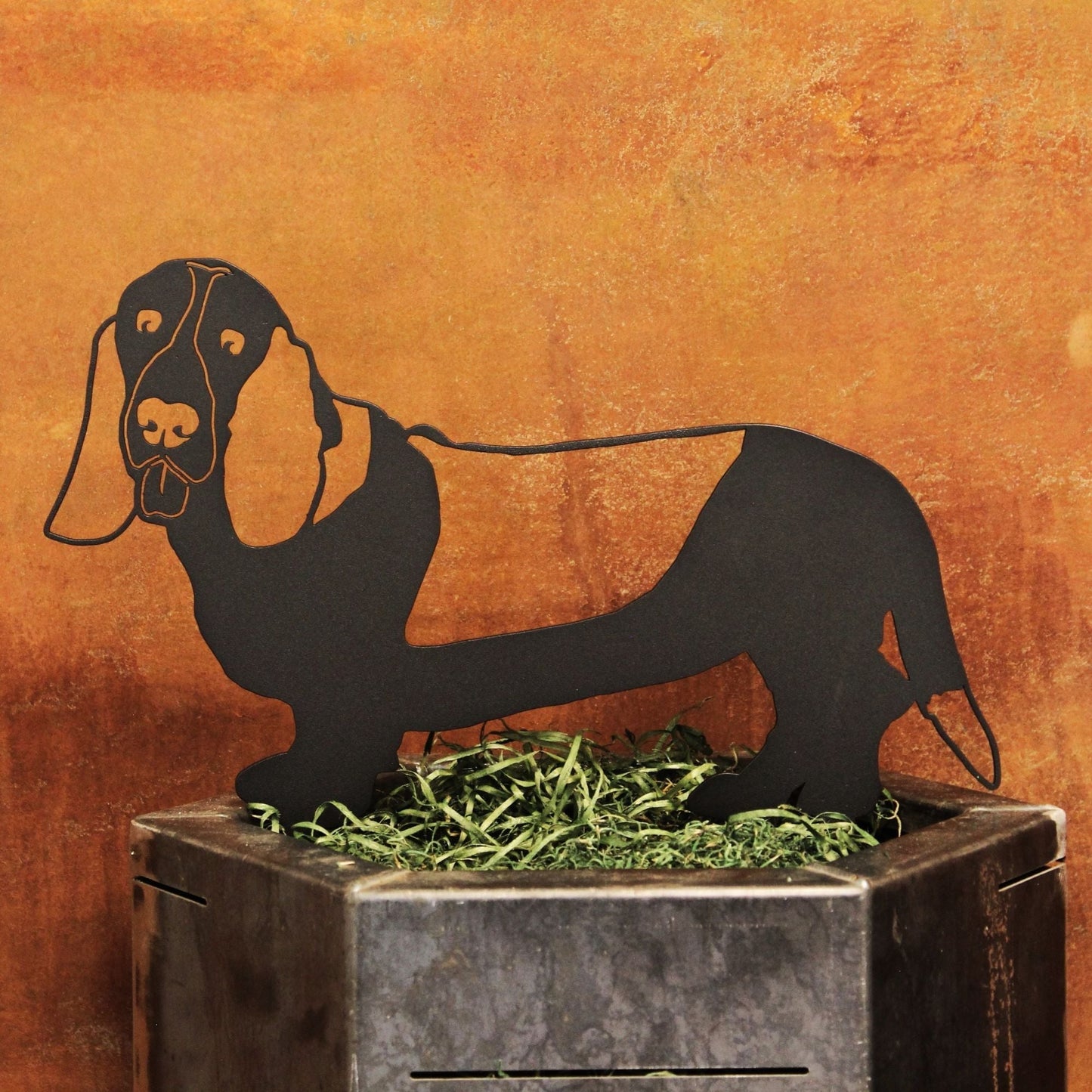 Basset Hound Metal Art – Handcrafted Dog Décor - My Metal Rescue - Shopify Collective - Northern Forge, LLC