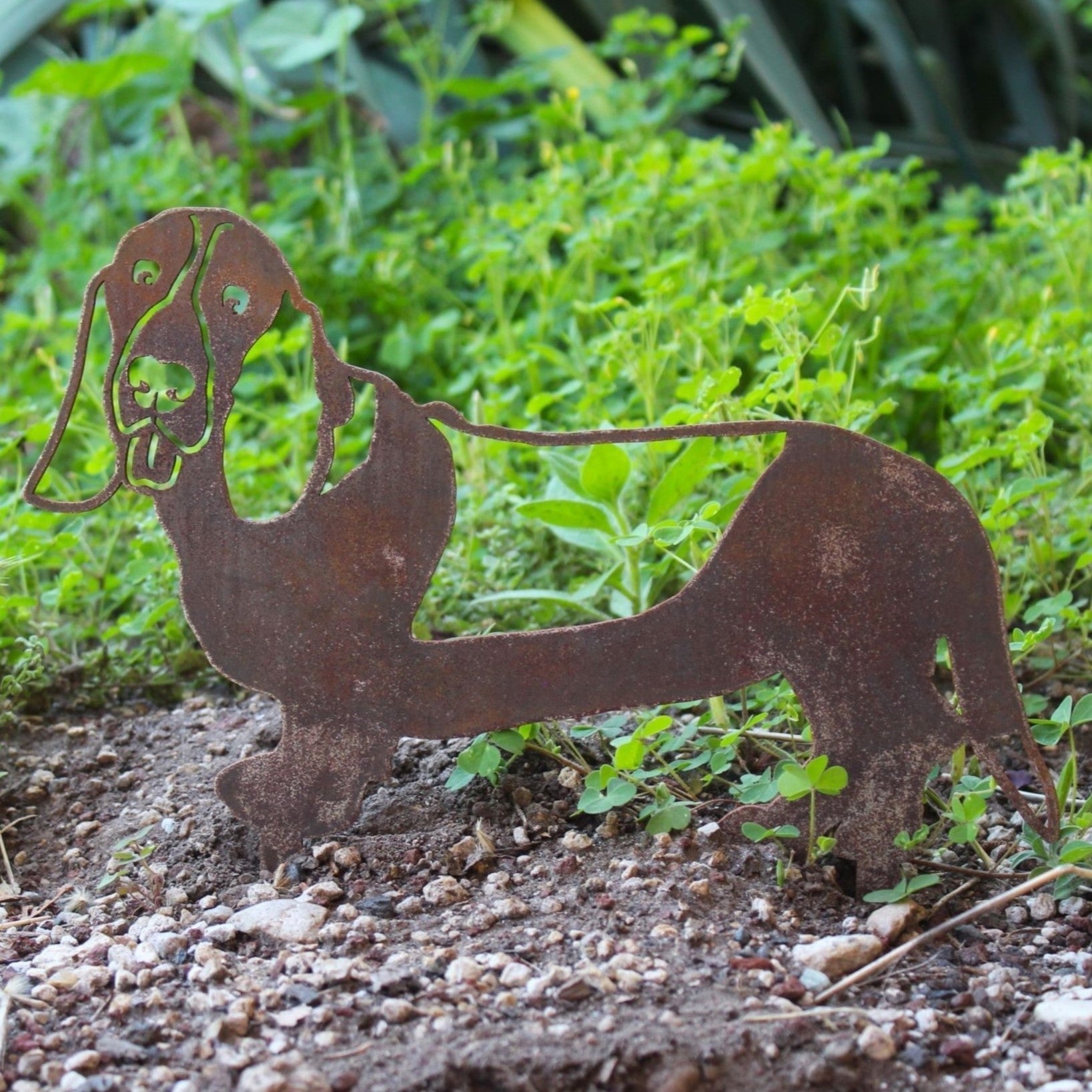 Basset Hound Metal Art – Handcrafted Dog Décor - My Metal Rescue - Shopify Collective - Northern Forge, LLC
