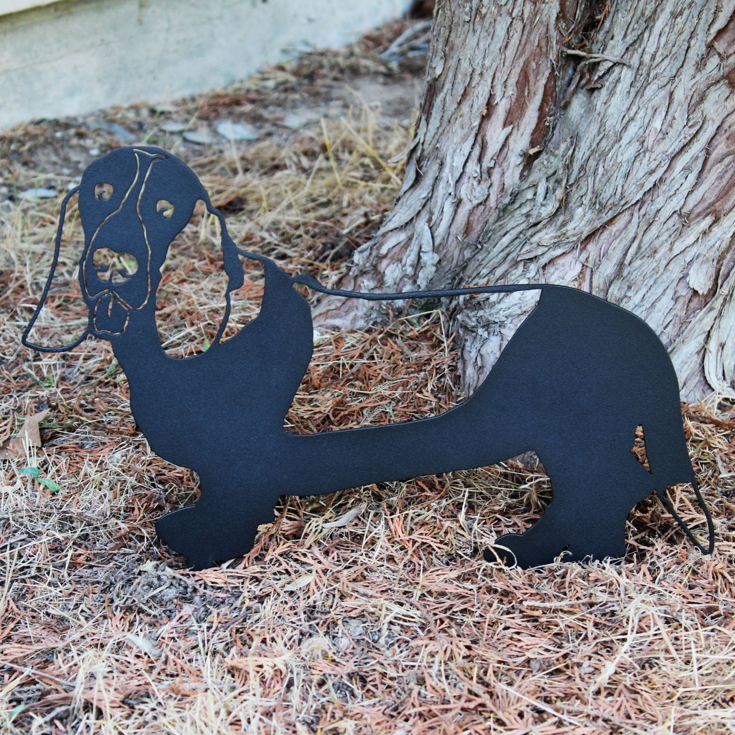 Basset Hound Metal Art – Handcrafted Dog Décor - My Metal Rescue - Shopify Collective - Northern Forge, LLC