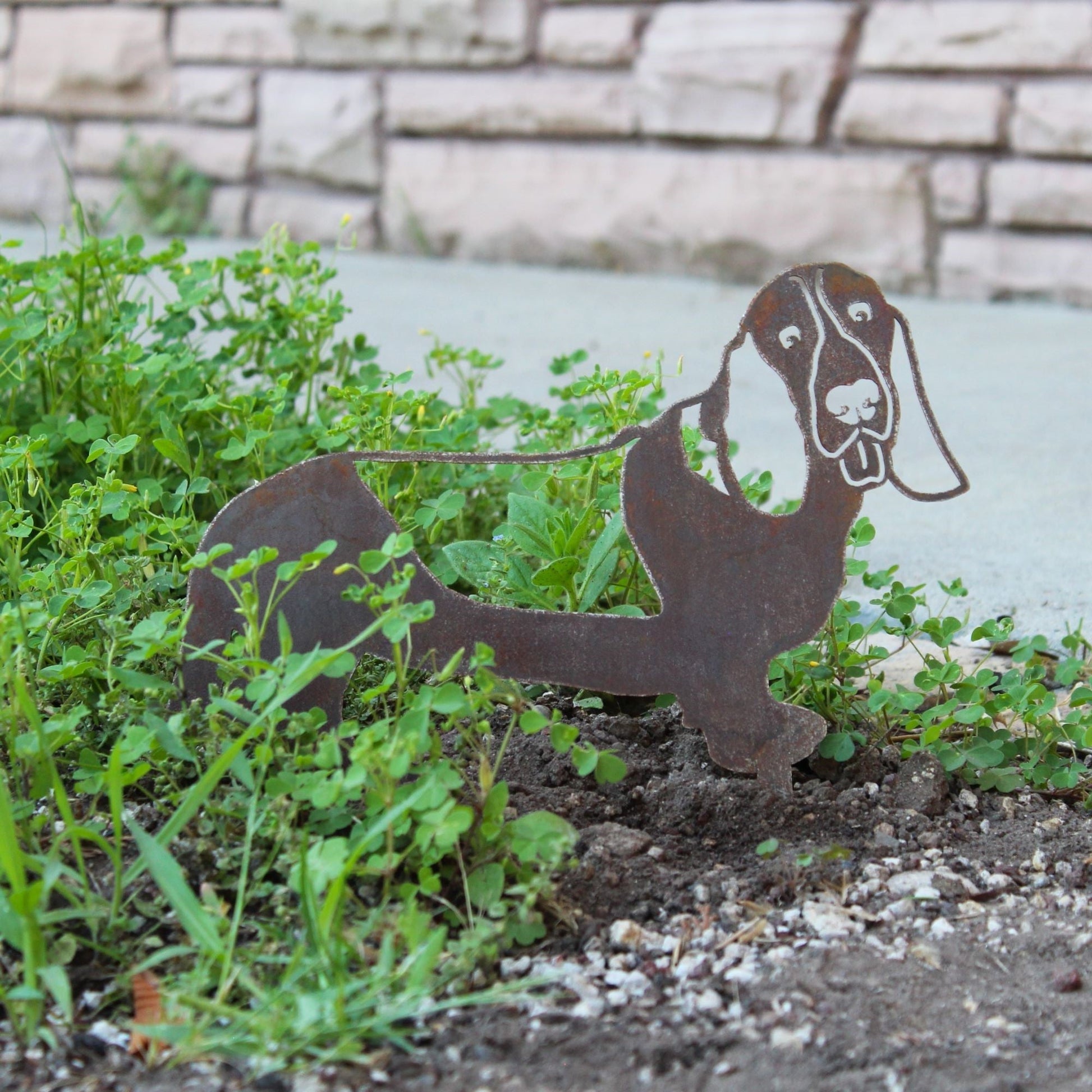 Basset Hound Metal Art – Handcrafted Dog Décor - My Metal Rescue - Shopify Collective - Northern Forge, LLC