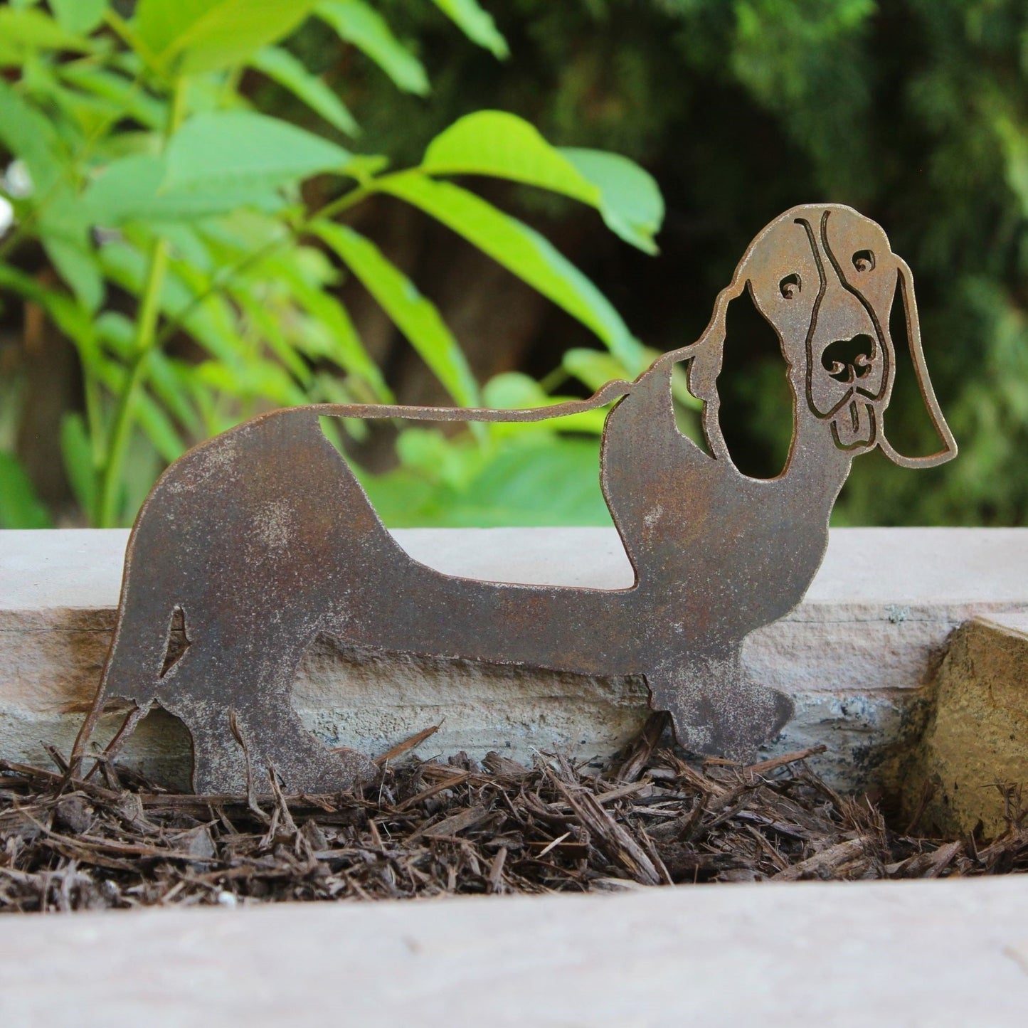 Basset Hound Metal Art – Handcrafted Dog Décor - My Metal Rescue - Shopify Collective - Northern Forge, LLC