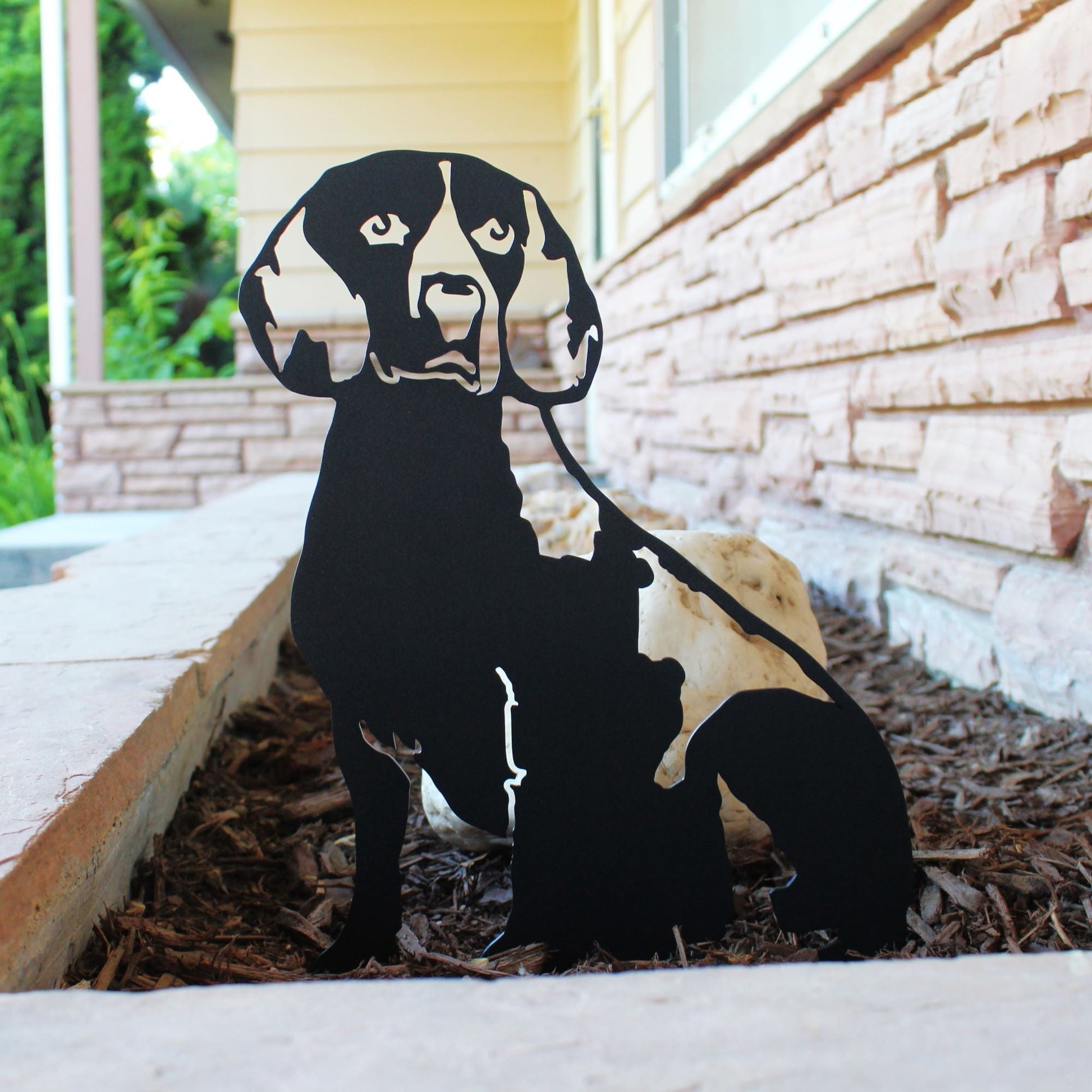 Beagle Metal Art – Handcrafted Dog Décor - My Metal Rescue - Shopify Collective - Northern Forge, LLC