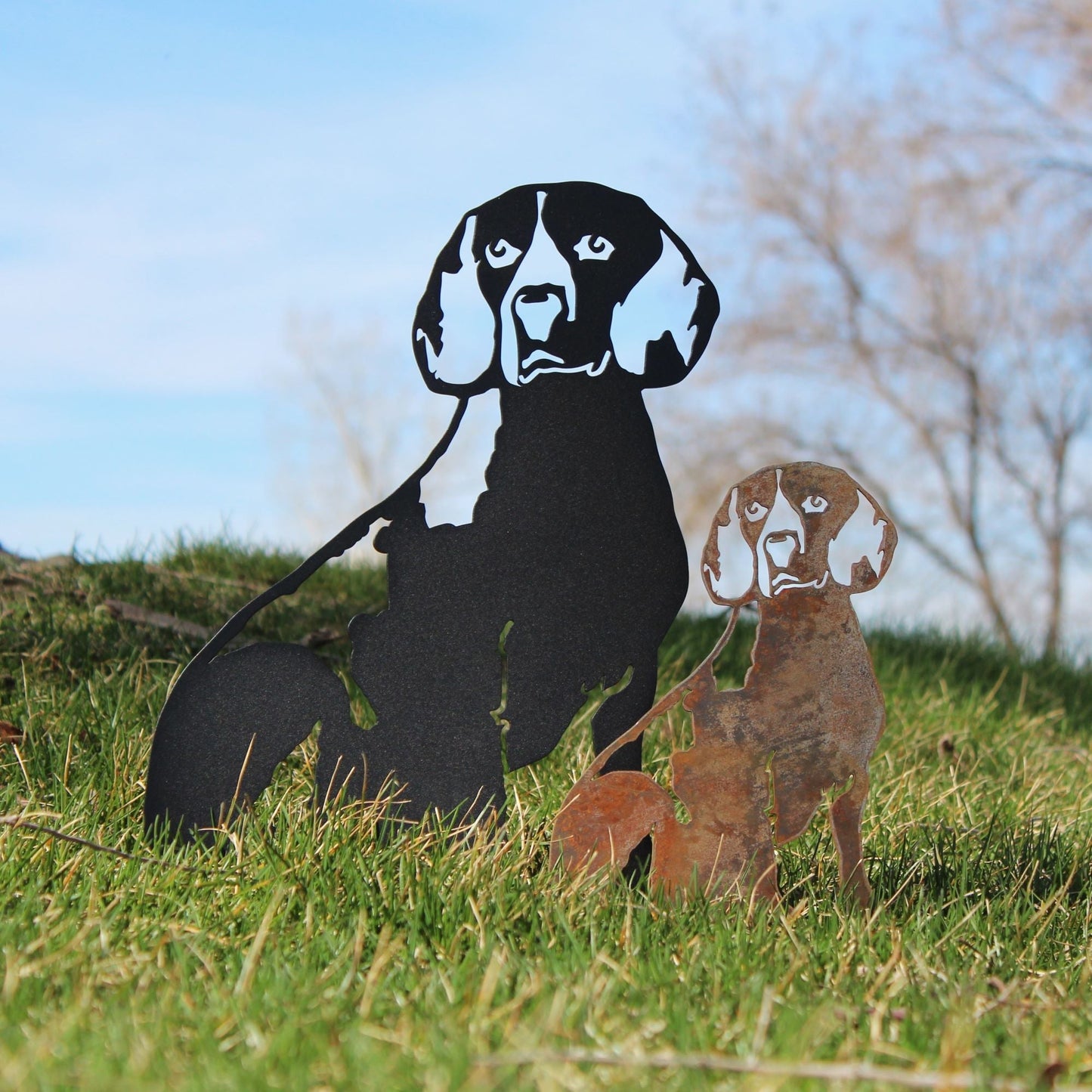 Beagle Metal Art – Handcrafted Dog Décor - My Metal Rescue - Shopify Collective - Northern Forge, LLC