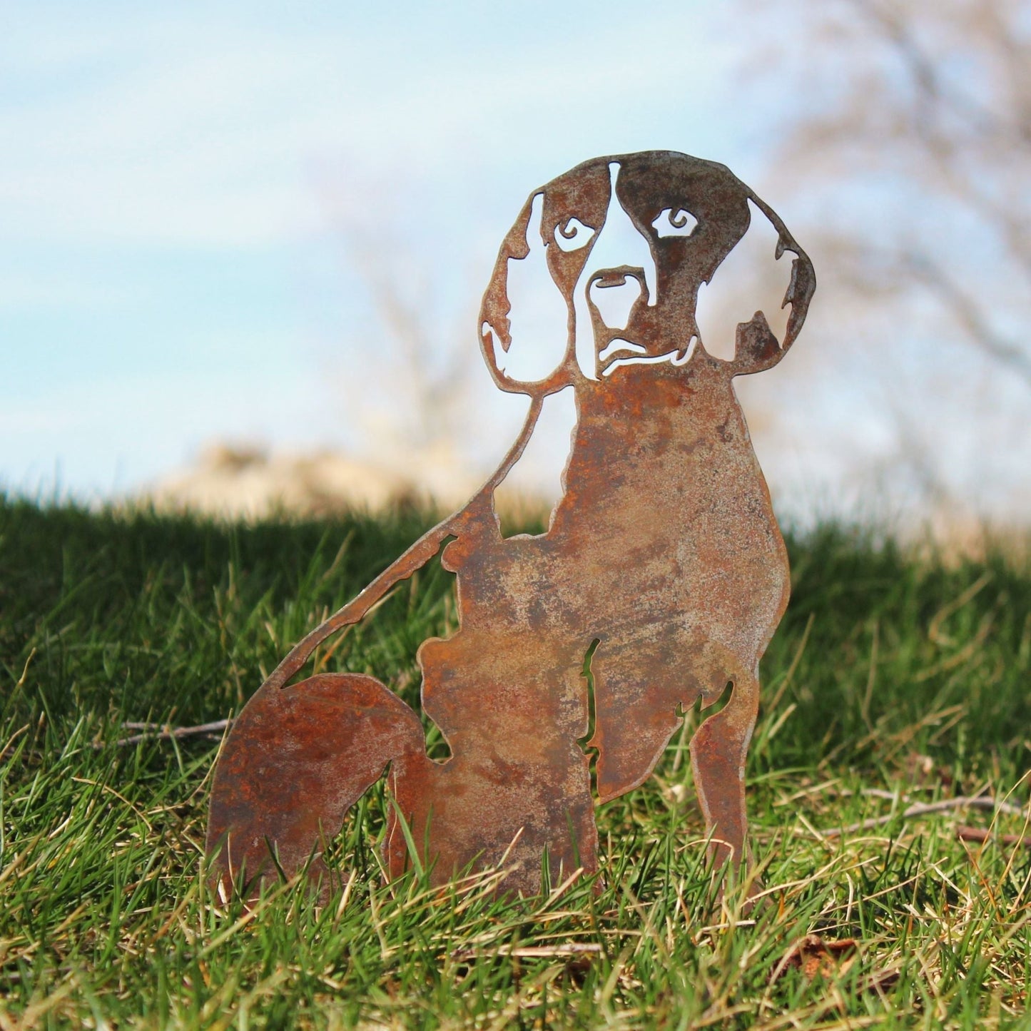 Beagle Metal Art – Handcrafted Dog Décor - My Metal Rescue - Shopify Collective - Northern Forge, LLC