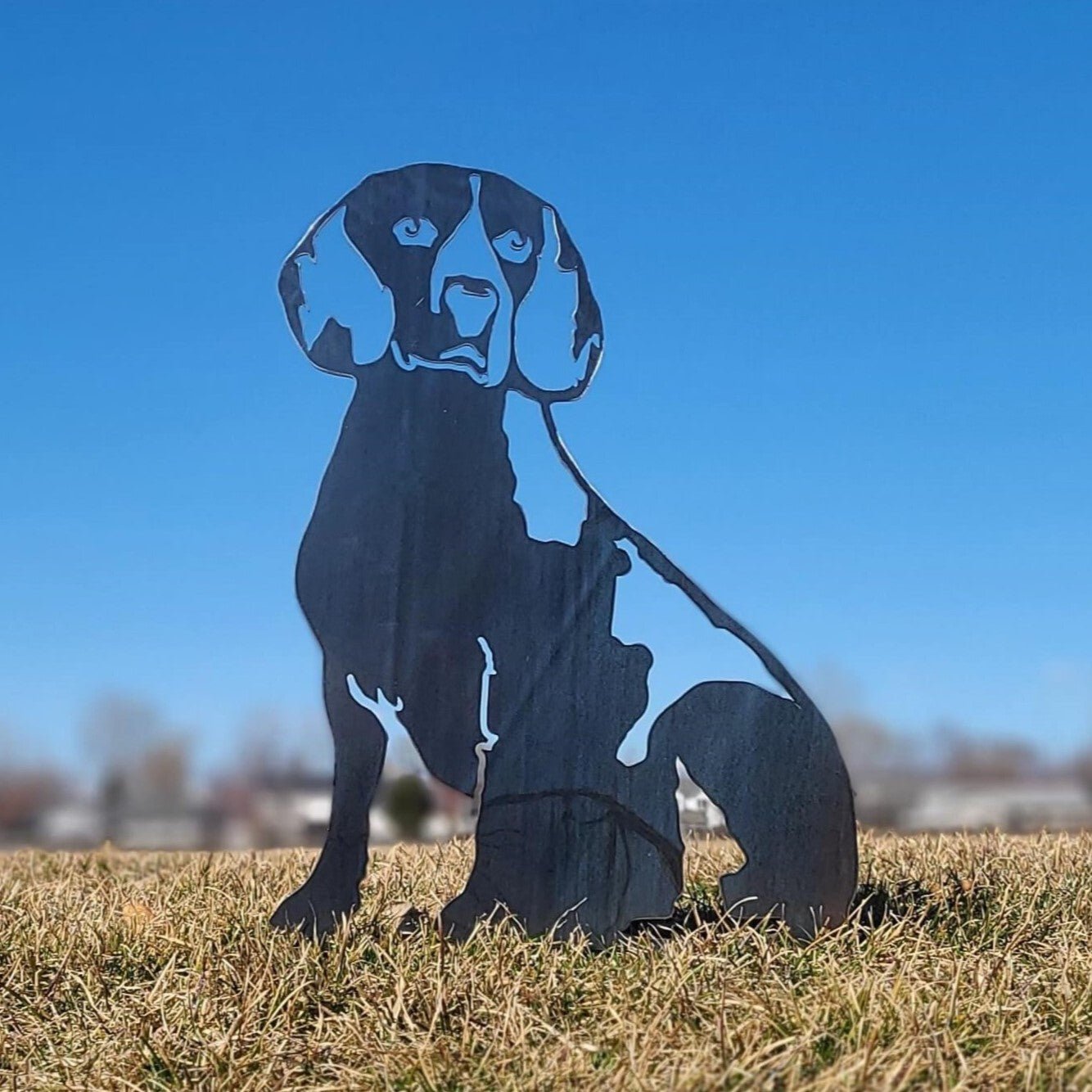 Beagle Metal Art – Handcrafted Dog Décor - My Metal Rescue - Shopify Collective - Northern Forge, LLC