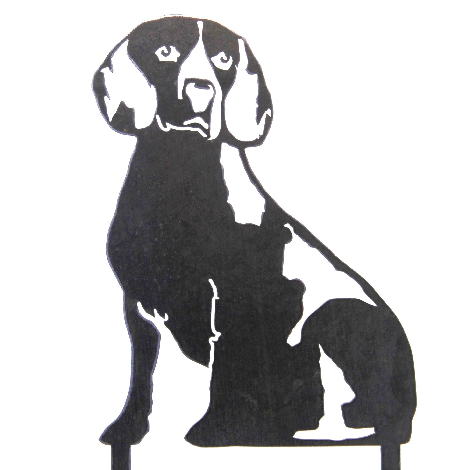 Beagle Metal Art – Handcrafted Dog Décor - My Metal Rescue - Shopify Collective - Northern Forge, LLC