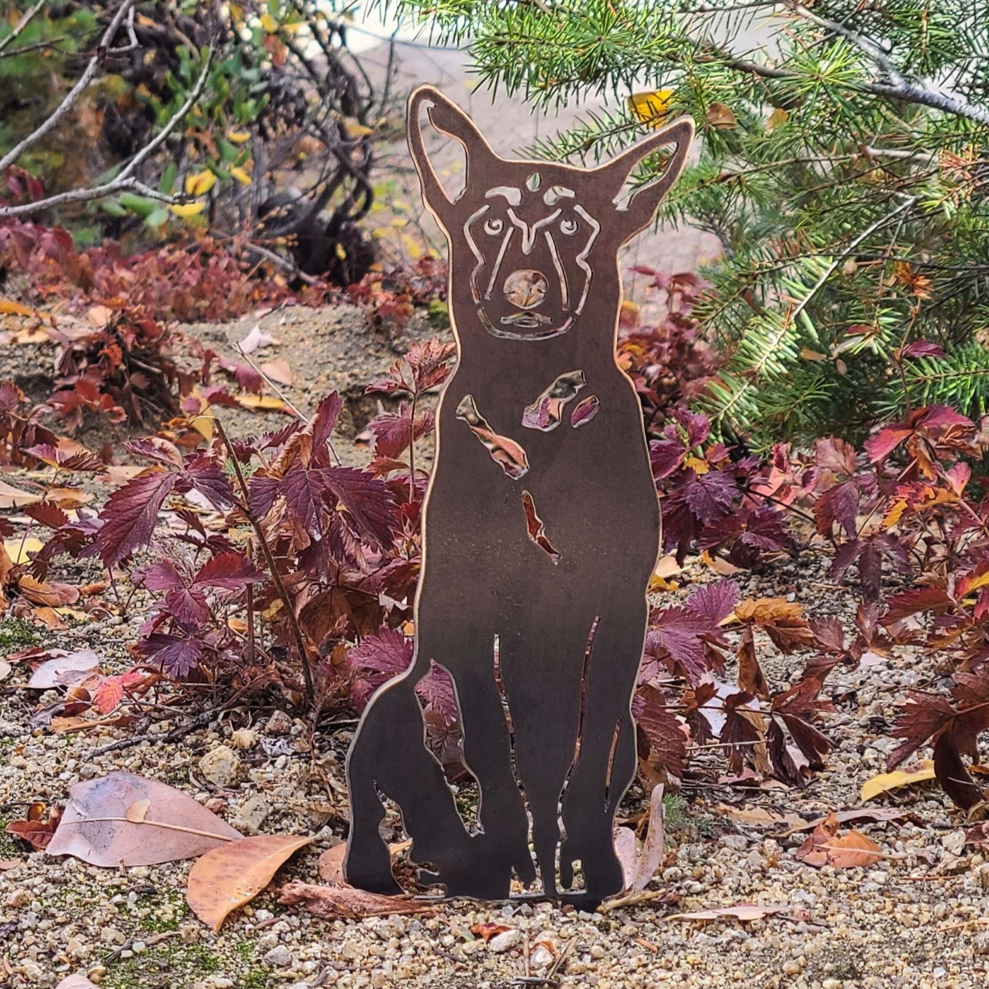 Belgian Malinois Metal Art – Handcrafted Dog Décor - My Metal Rescue - Shopify Collective - Northern Forge, LLC