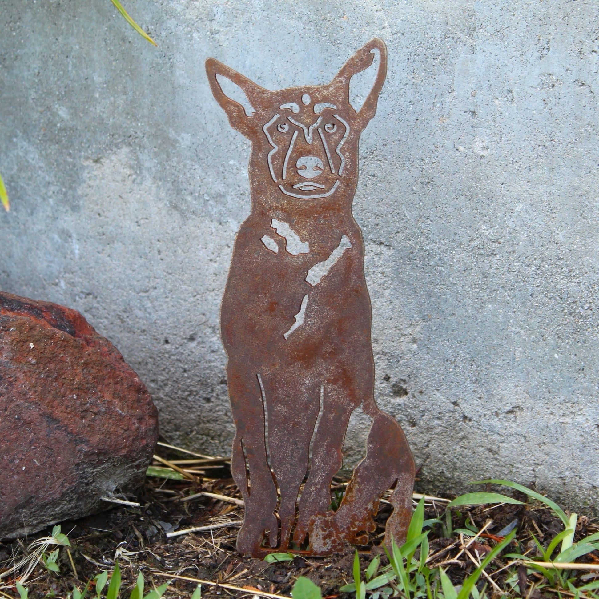 Belgian Malinois Metal Art – Handcrafted Dog Décor - My Metal Rescue - Shopify Collective - Northern Forge, LLC