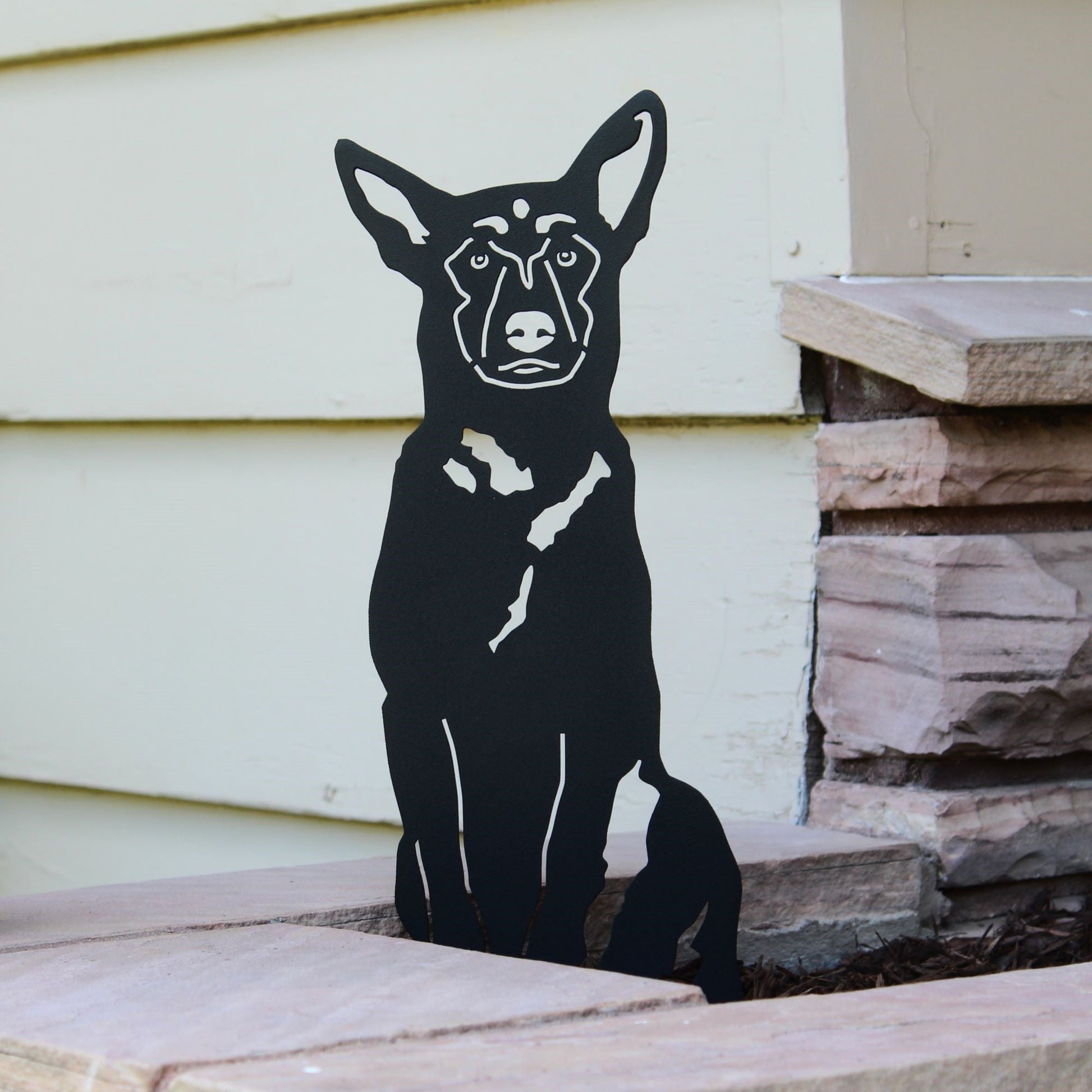 Belgian Malinois Metal Art – Handcrafted Dog Décor - My Metal Rescue - Shopify Collective - Northern Forge, LLC