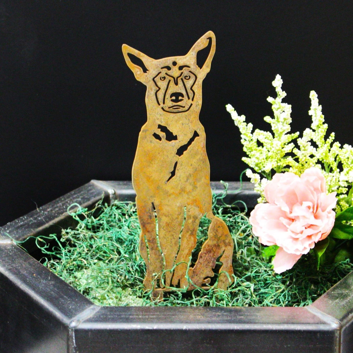 Belgian Malinois Metal Art – Handcrafted Dog Décor - My Metal Rescue - Shopify Collective - Northern Forge, LLC