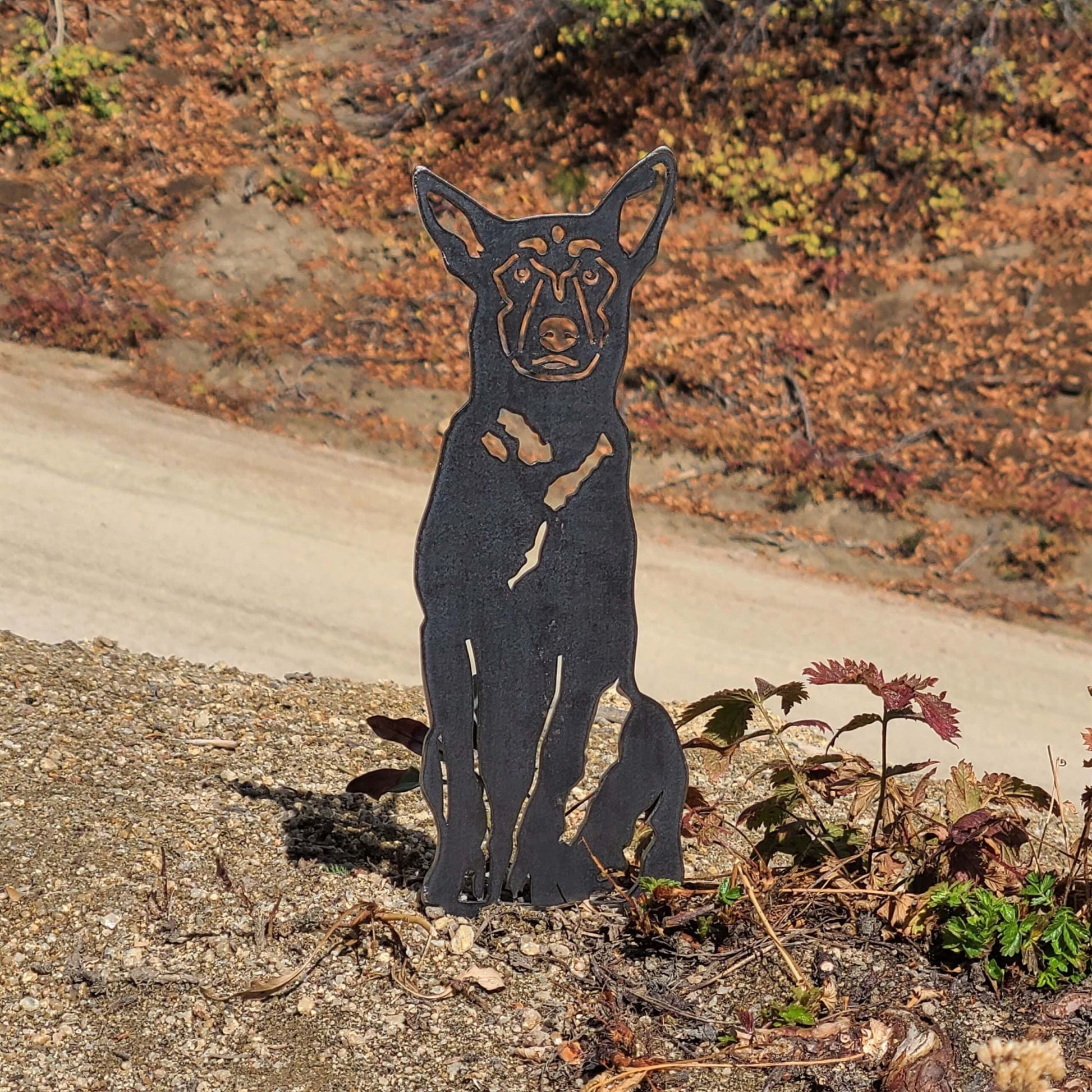 Belgian Malinois Metal Art – Handcrafted Dog Décor - My Metal Rescue - Shopify Collective - Northern Forge, LLC
