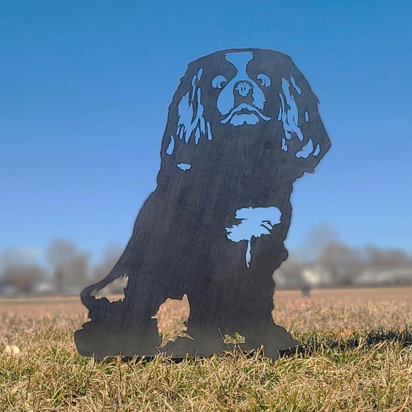 Cavalier King Charles Spaniel Metal Art – Handcrafted Dog Décor - My Metal Rescue - Shopify Collective - Northern Forge, LLC