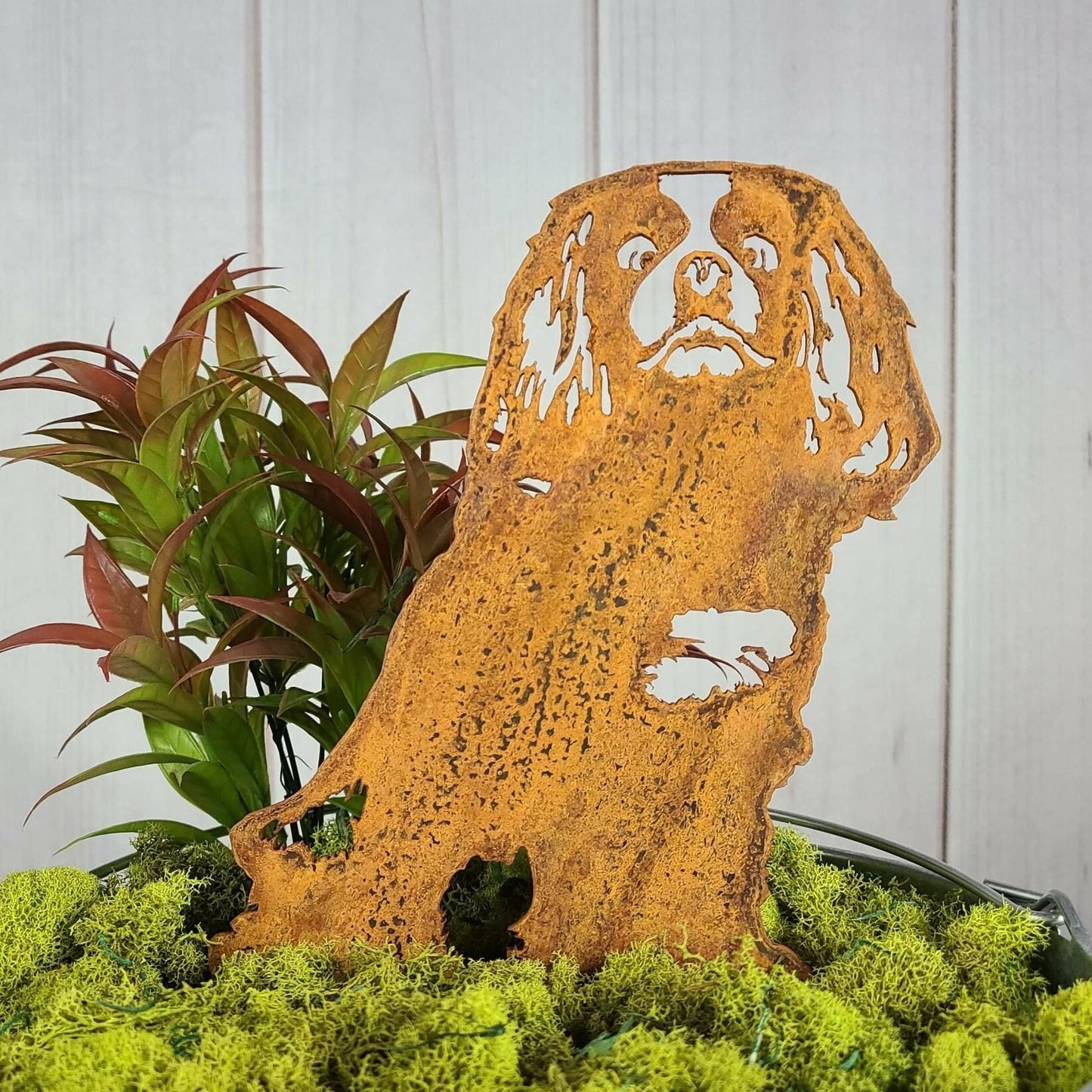 Cavalier King Charles Spaniel Metal Art – Handcrafted Dog Décor - My Metal Rescue - Shopify Collective - Northern Forge, LLC