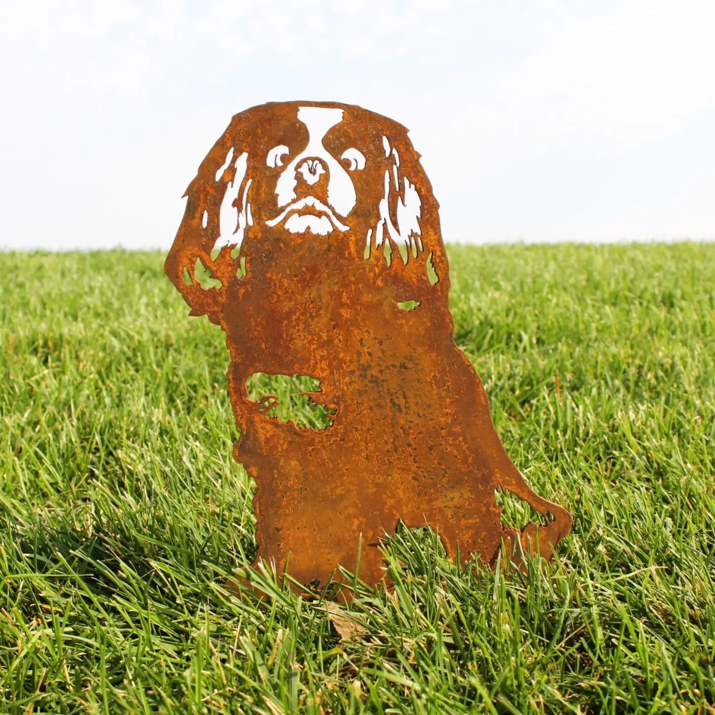 Cavalier King Charles Spaniel Metal Art – Handcrafted Dog Décor - My Metal Rescue - Shopify Collective - Northern Forge, LLC