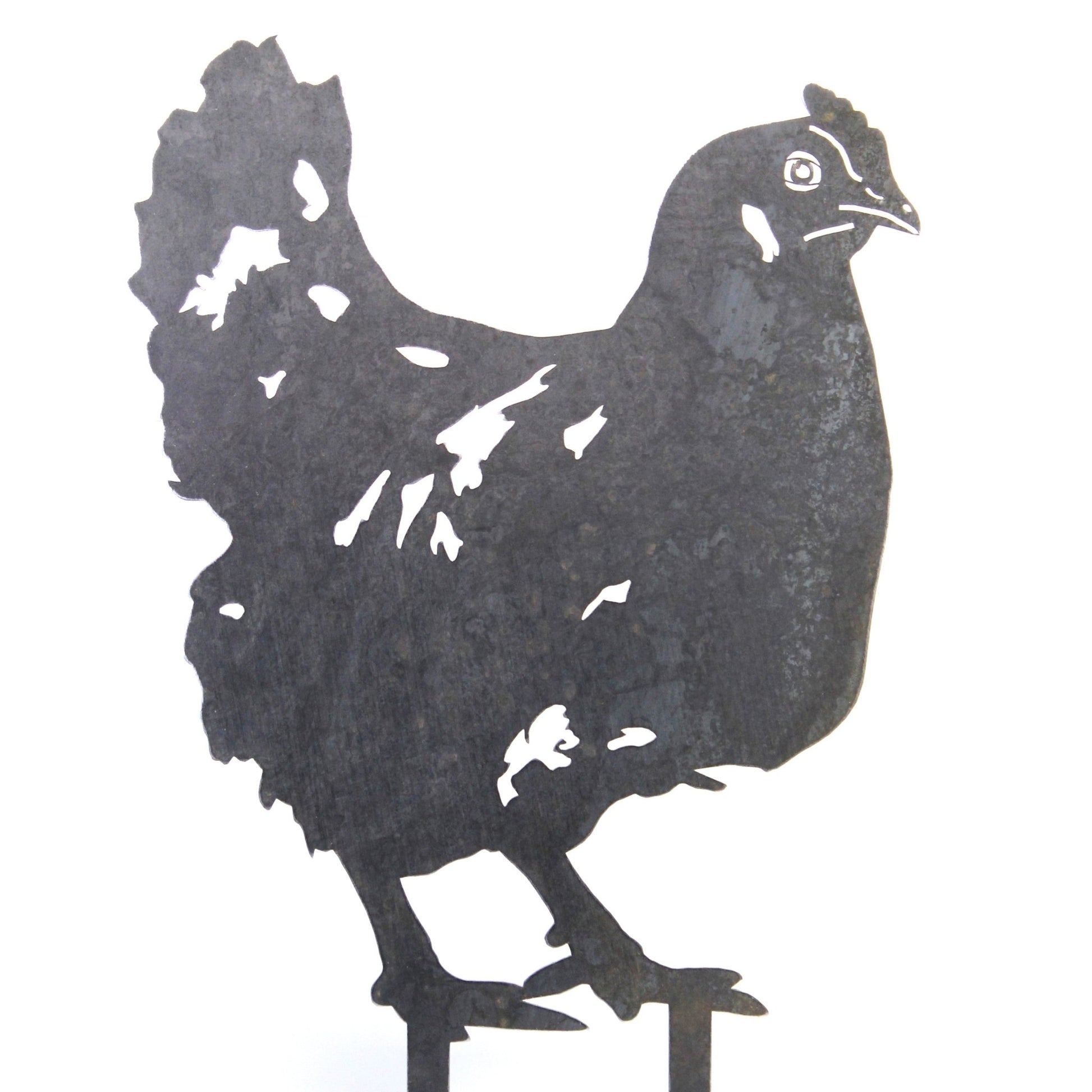 Chicken Metal Art – Handcrafted Chicken Décor - My Metal Rescue - Shopify Collective - Northern Forge, LLC
