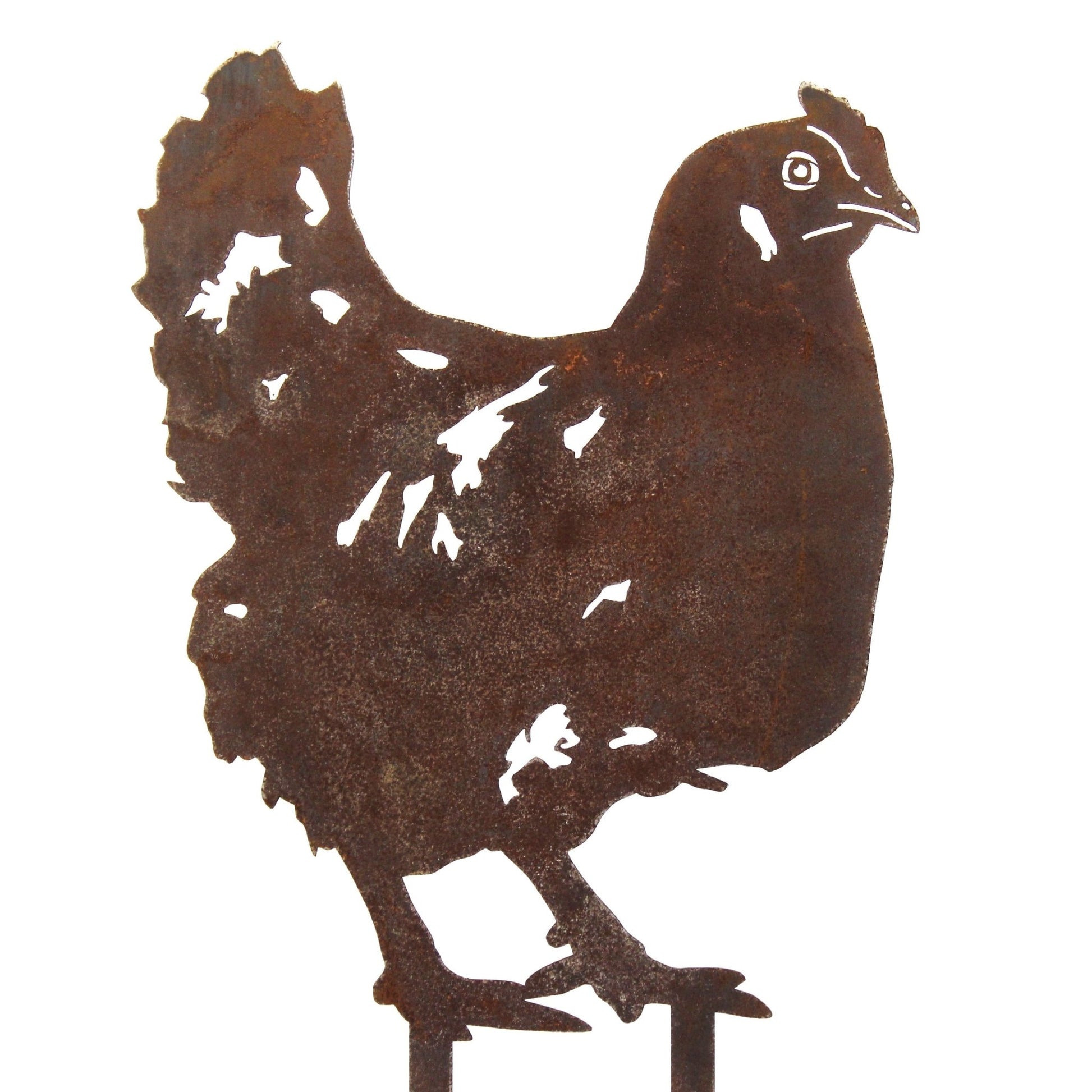 Chicken Metal Art – Handcrafted Chicken Décor - My Metal Rescue - Shopify Collective - Northern Forge, LLC