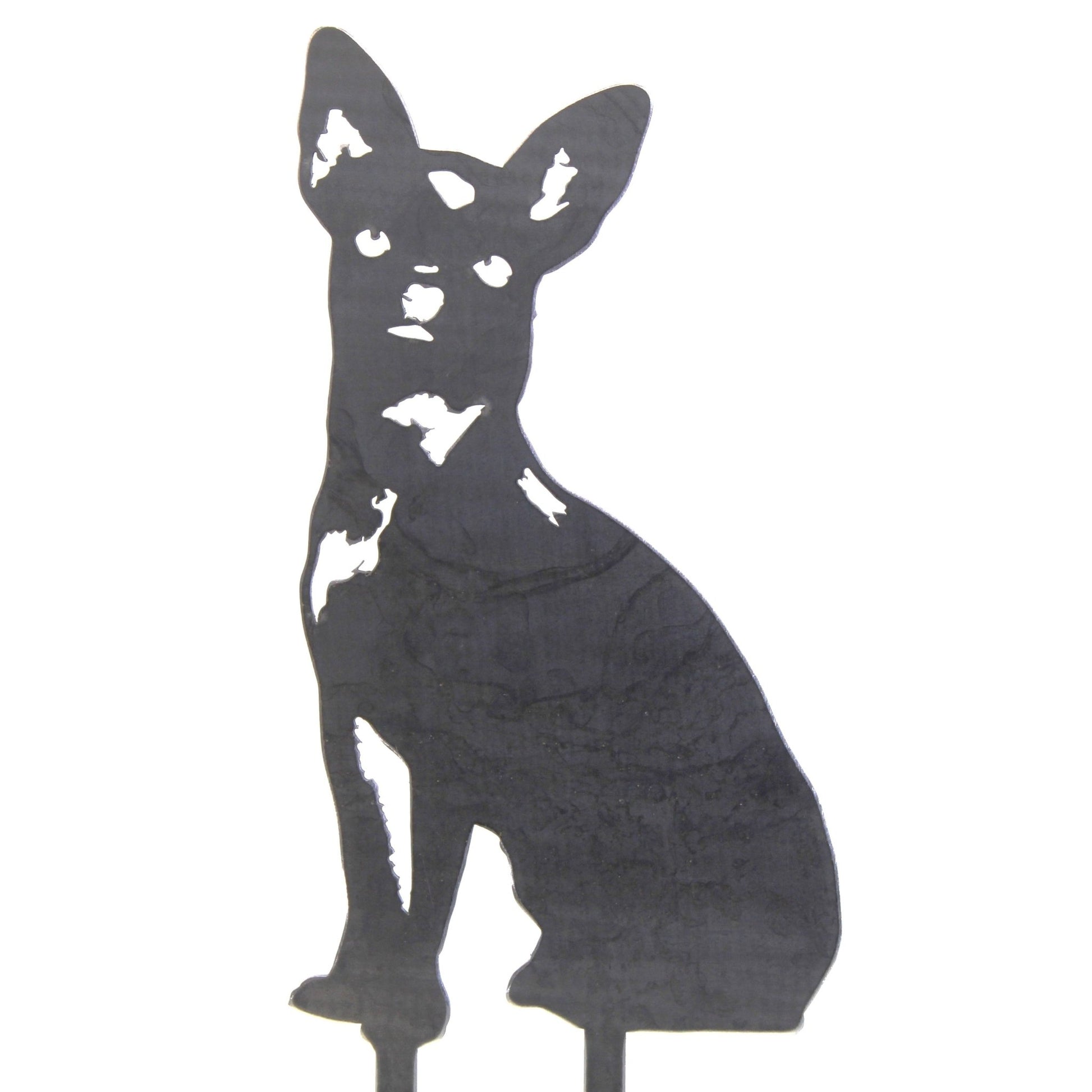 Chihuahua Metal Art – Handcrafted Dog Décor - My Metal Rescue - Shopify Collective - Northern Forge, LLC