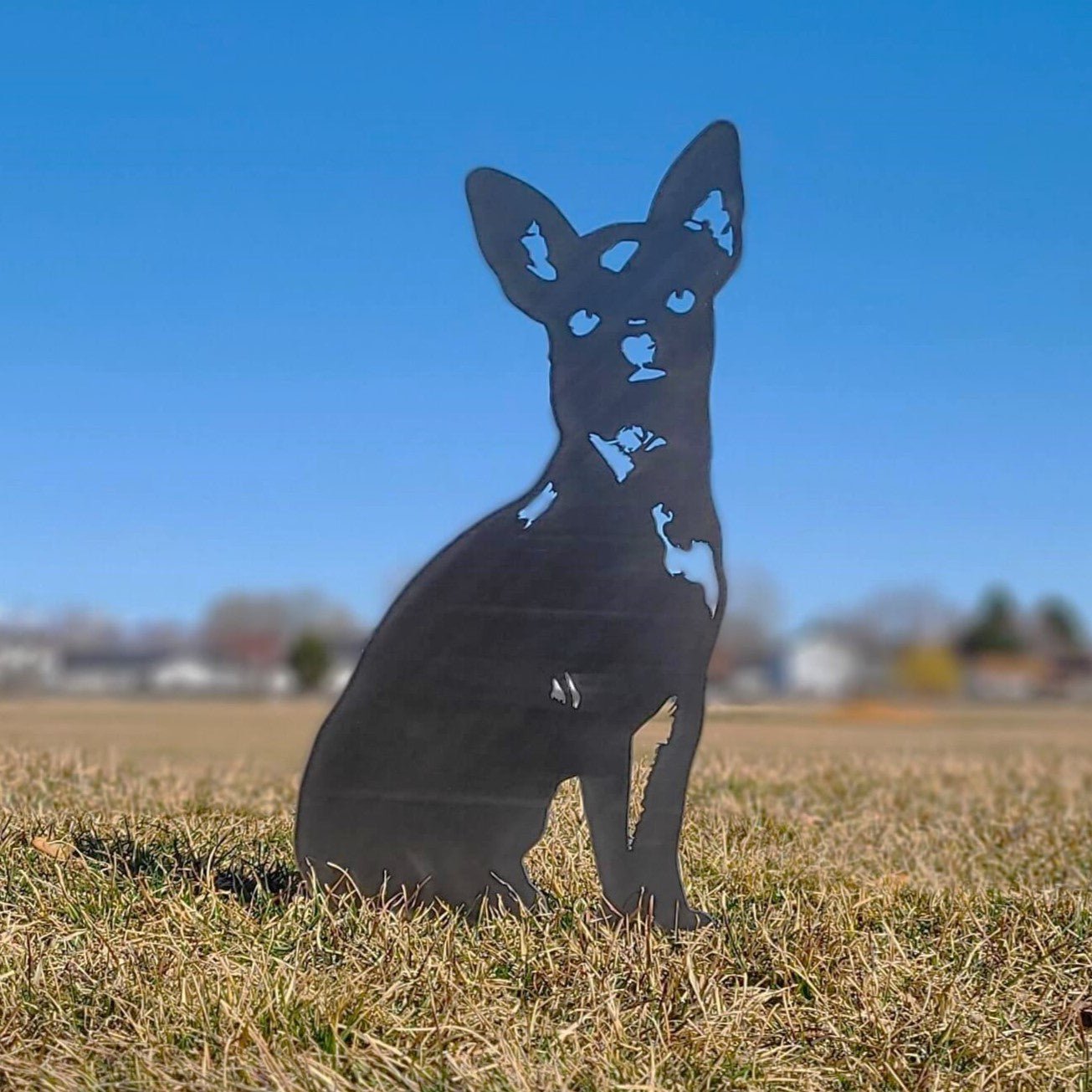 Chihuahua Metal Art – Handcrafted Dog Décor - My Metal Rescue - Shopify Collective - Northern Forge, LLC