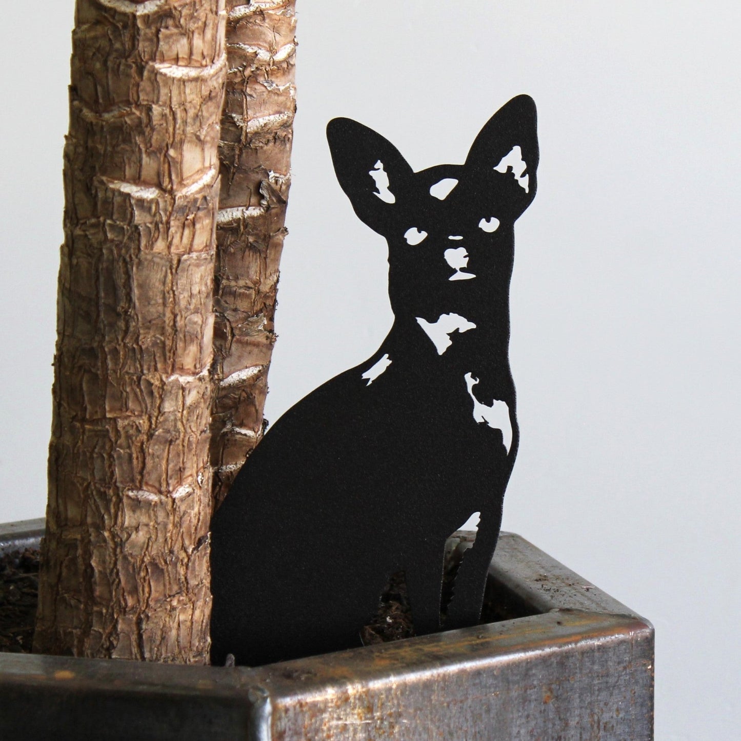 Chihuahua Metal Art – Handcrafted Dog Décor - My Metal Rescue - Shopify Collective - Northern Forge, LLC